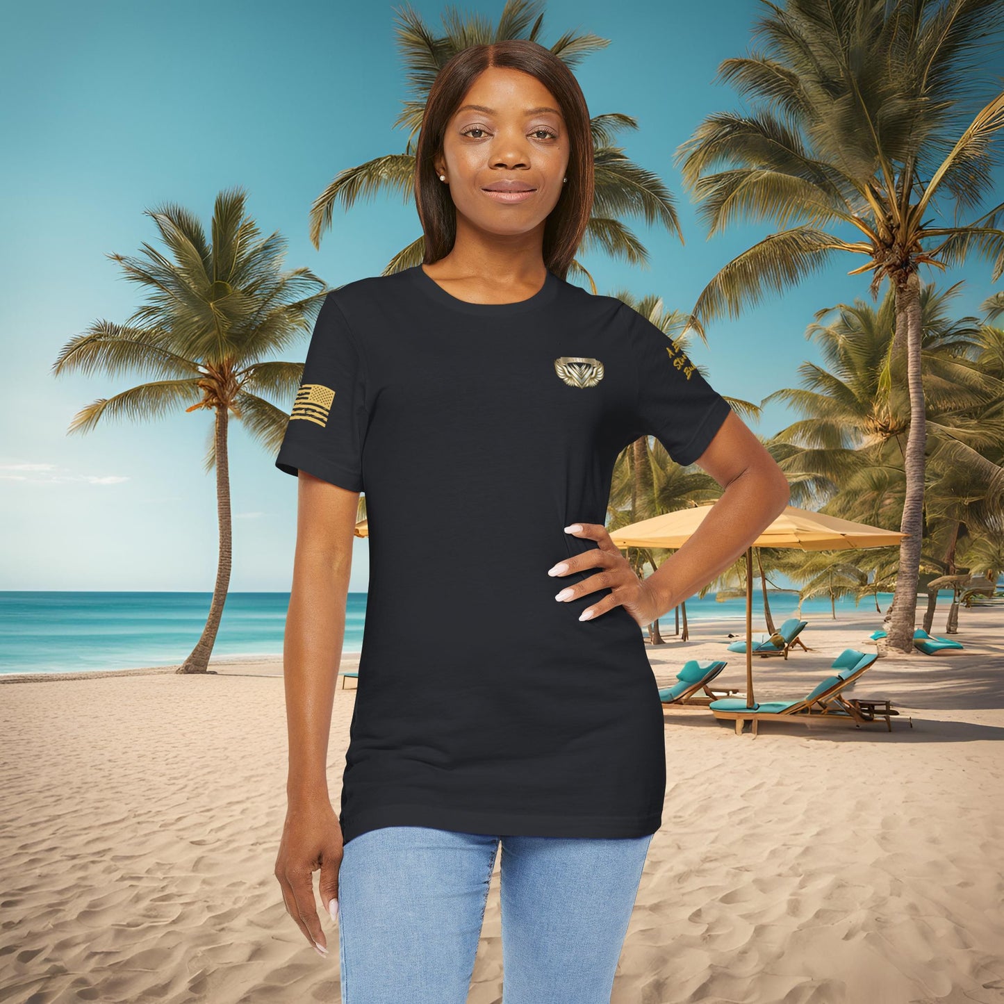 Essence Vintage Veteran Tee – Faded Black Tribute Tee