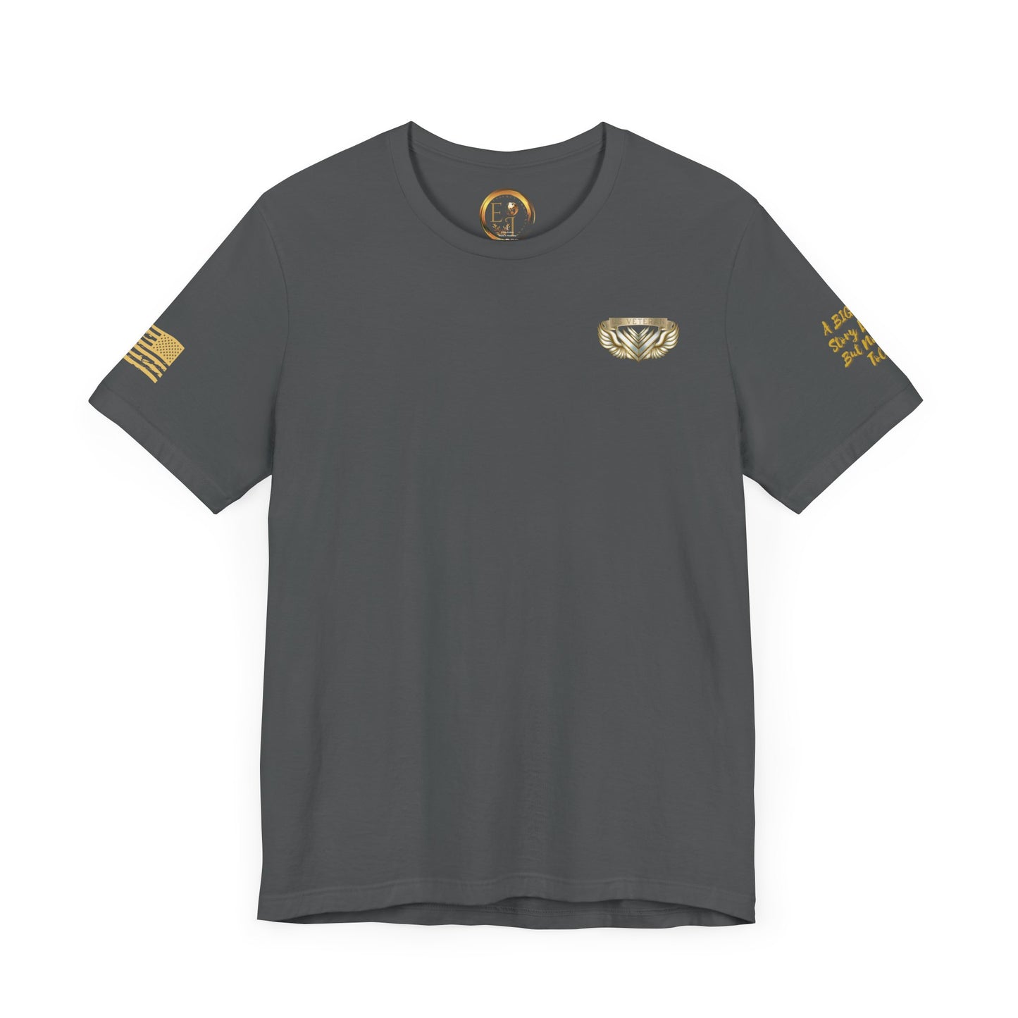 Essence Asphalt Veteran Tee – Minimalist Tribute Shirt