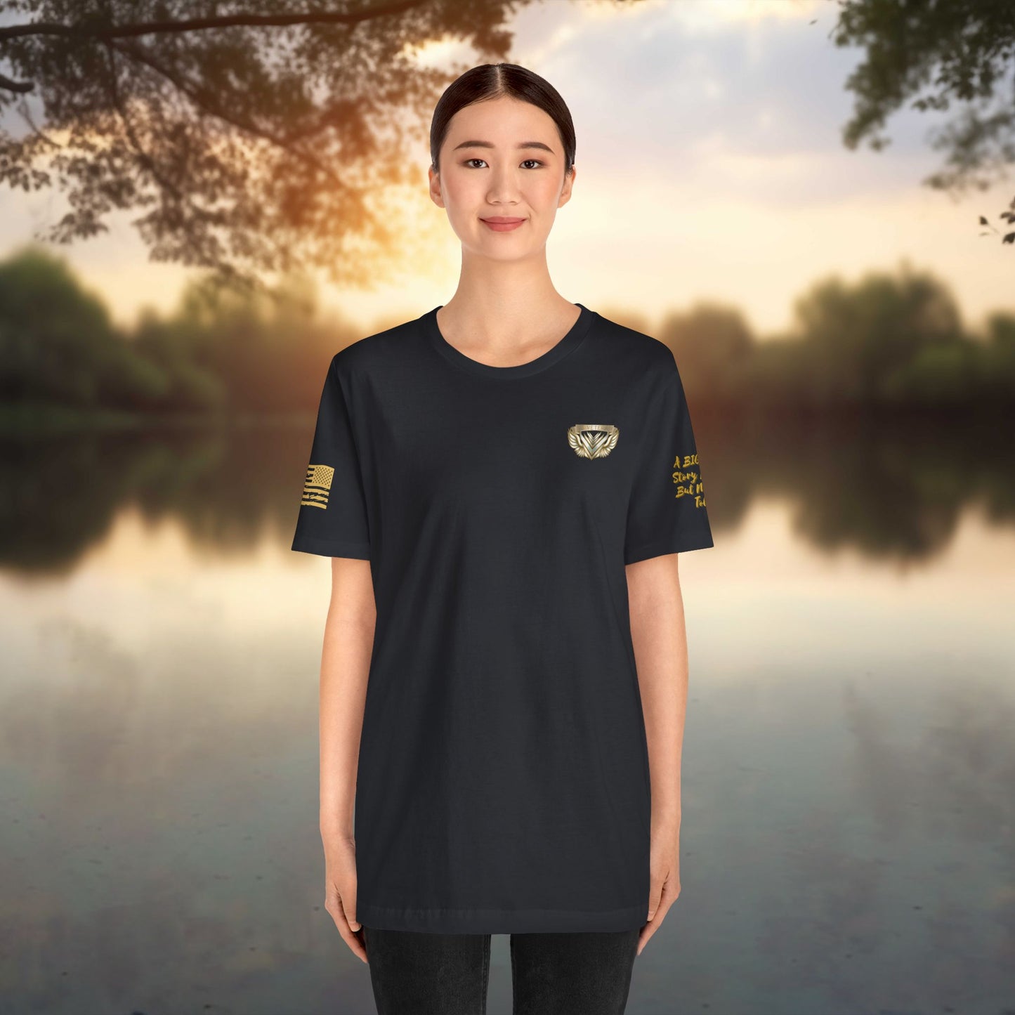 Essence Vintage Veteran Tee – Faded Black Tribute Tee