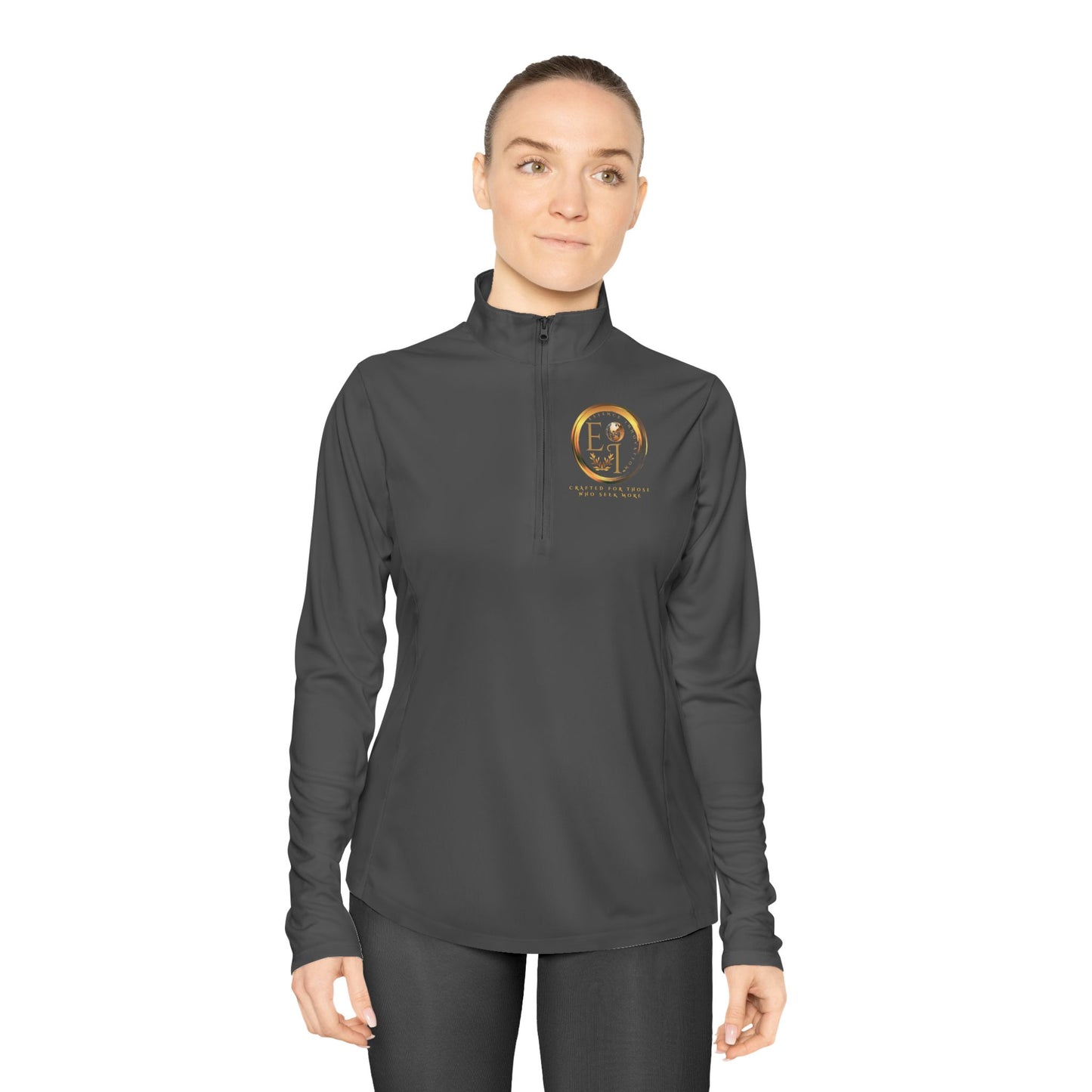 Seek More Performance Pullover | Ladies Quarter-Zip | EI Sports Apparel
