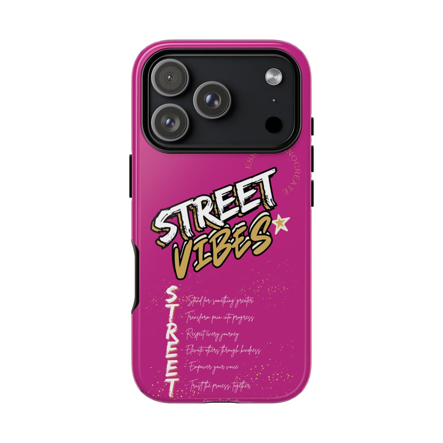 EssenceInnoCreate® Street Vibes Pink Phone Case
