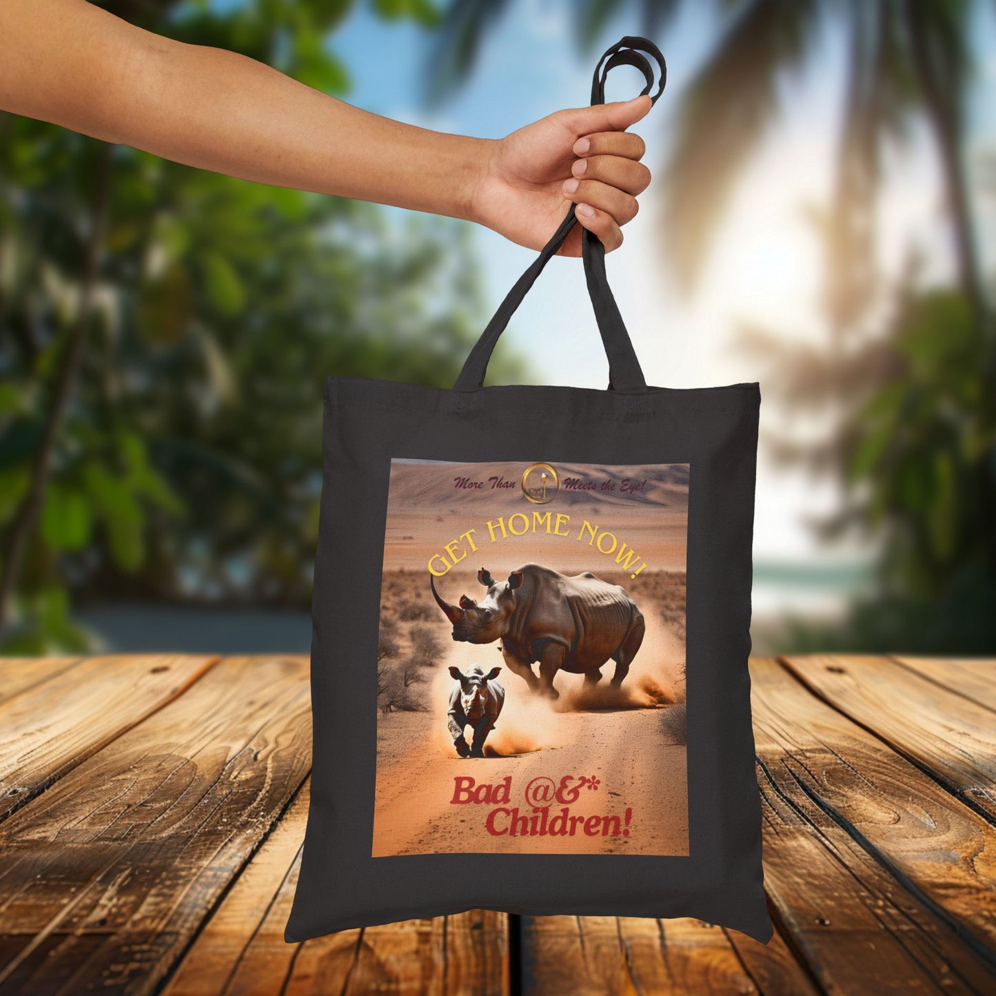 Playful Cotton Canvas Tote Bag - Fun Gift for Kids, Eco-Friendly, Stylish Carrying Solution for School, Shopping, and Adventure