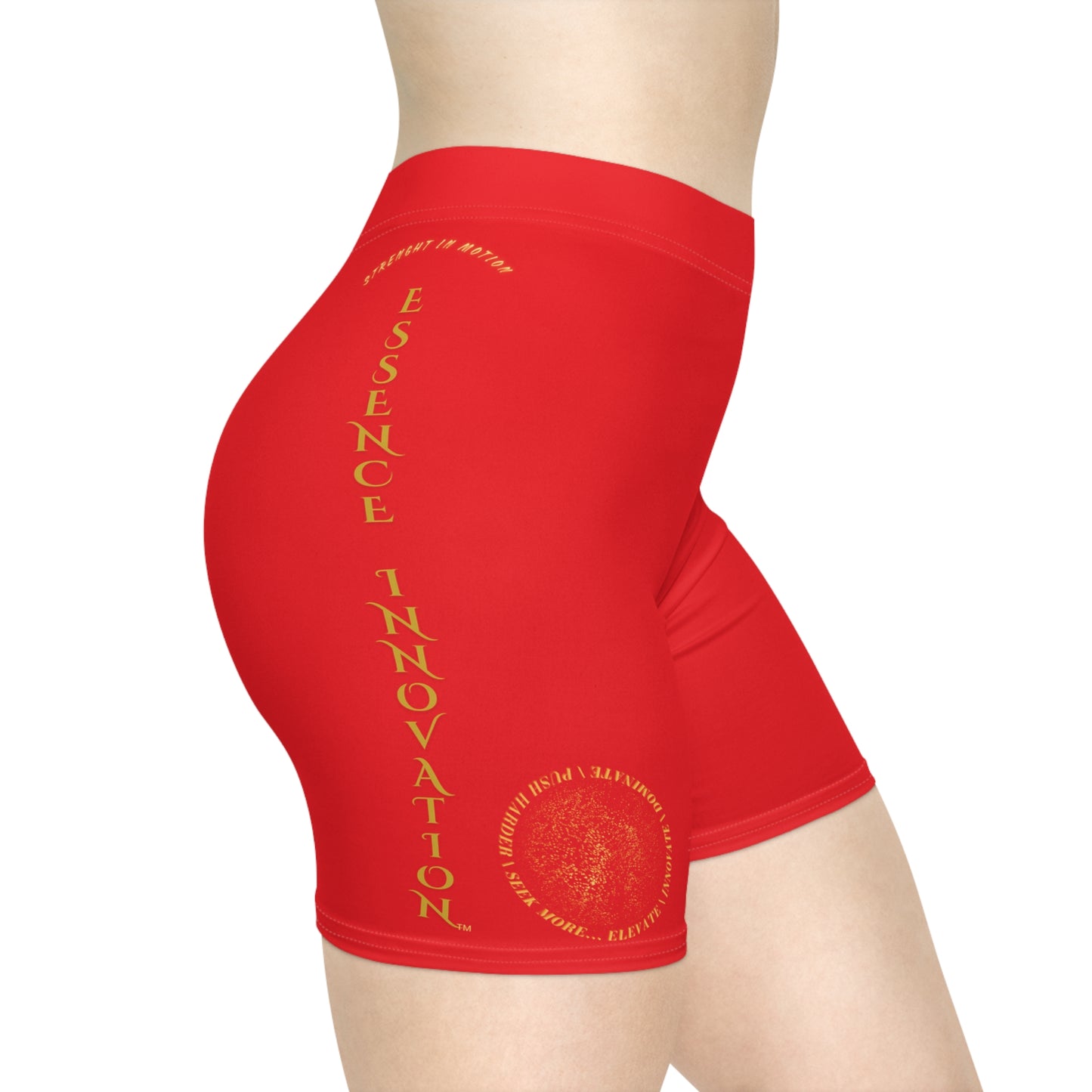 Seek More BS IX | EI Sports Biker Shorts | Red
