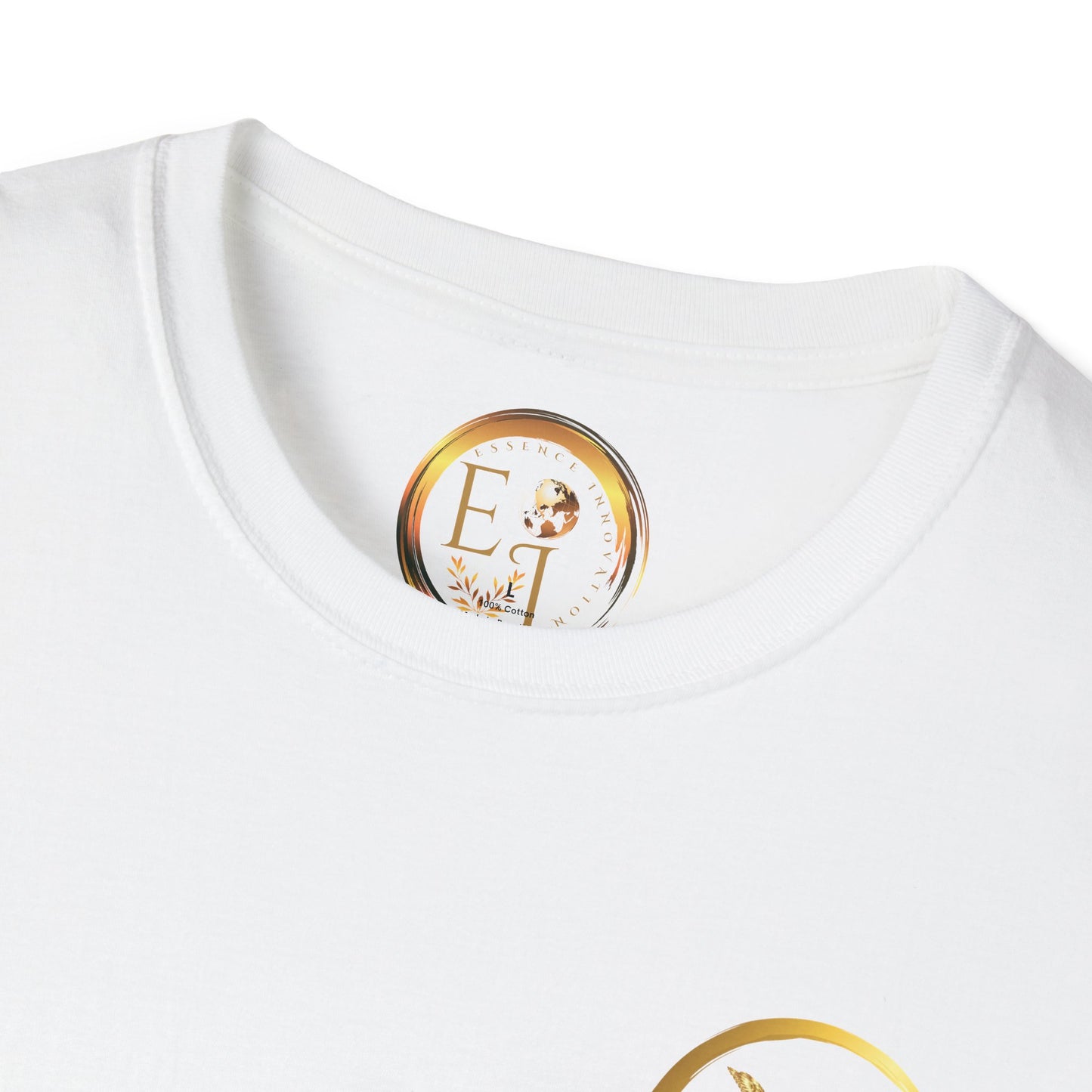 White Softstyle Tee | EssenceInnoCreate | Unisex Streetwear