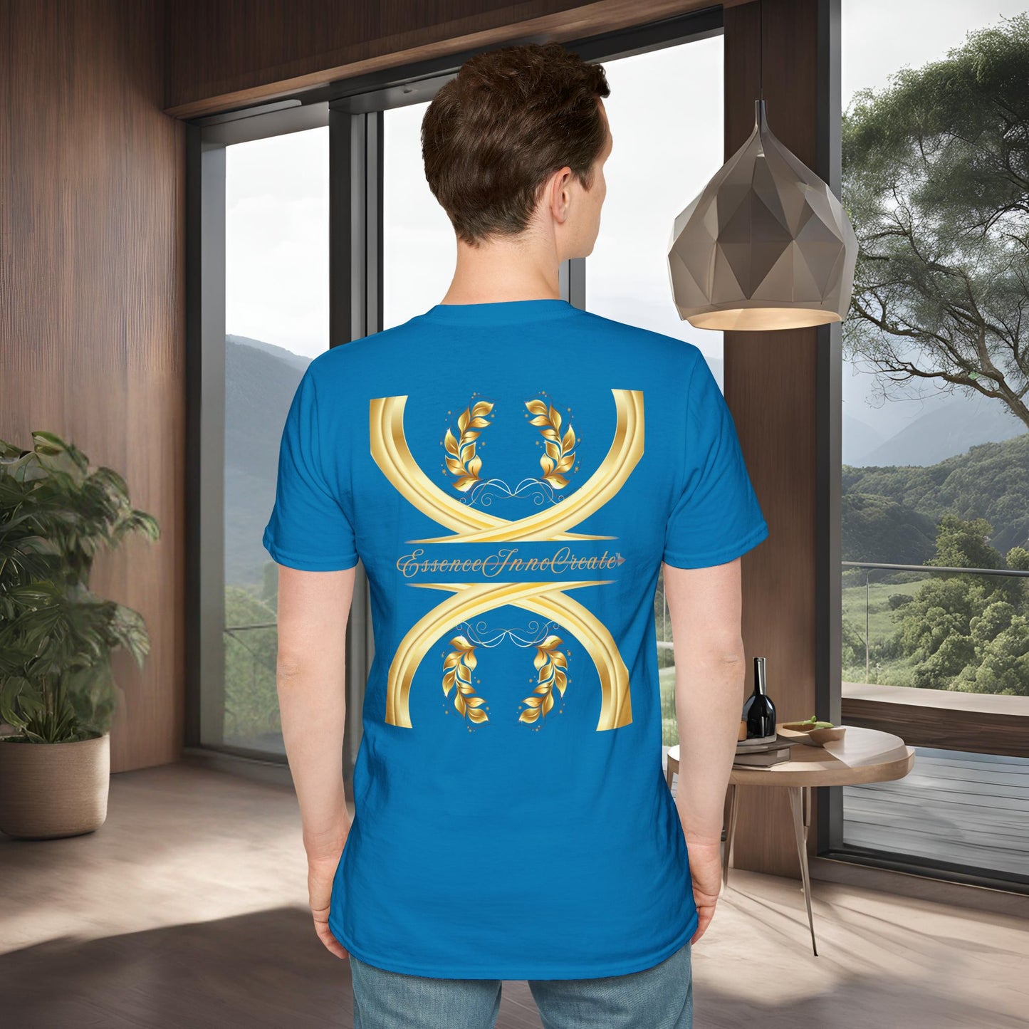 Sapphire Softstyle Tee | EssenceInnoCreate | Unisex Streetwear