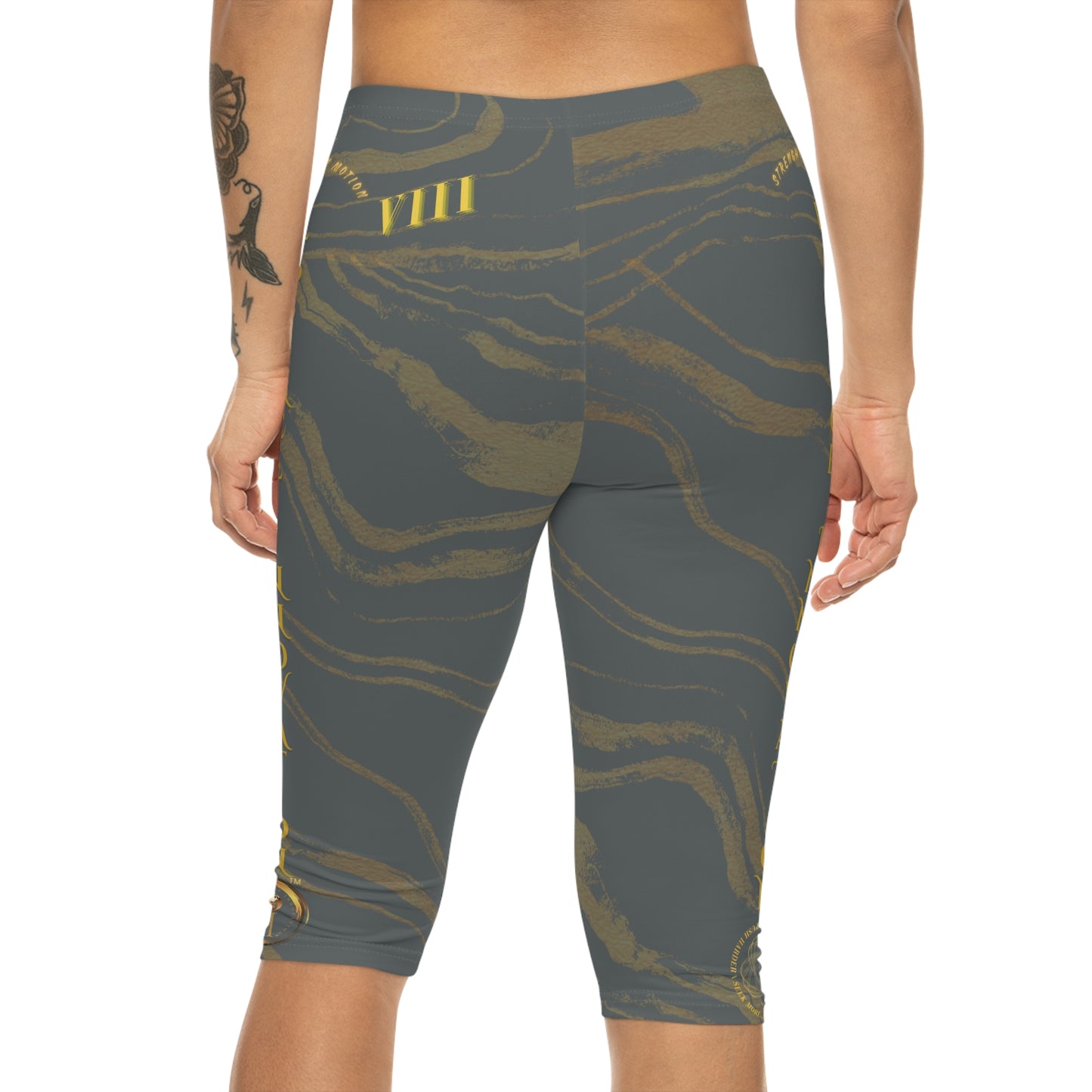 Seek More CLS VIII | Capri Leggings | EI Sports | Dark Grey