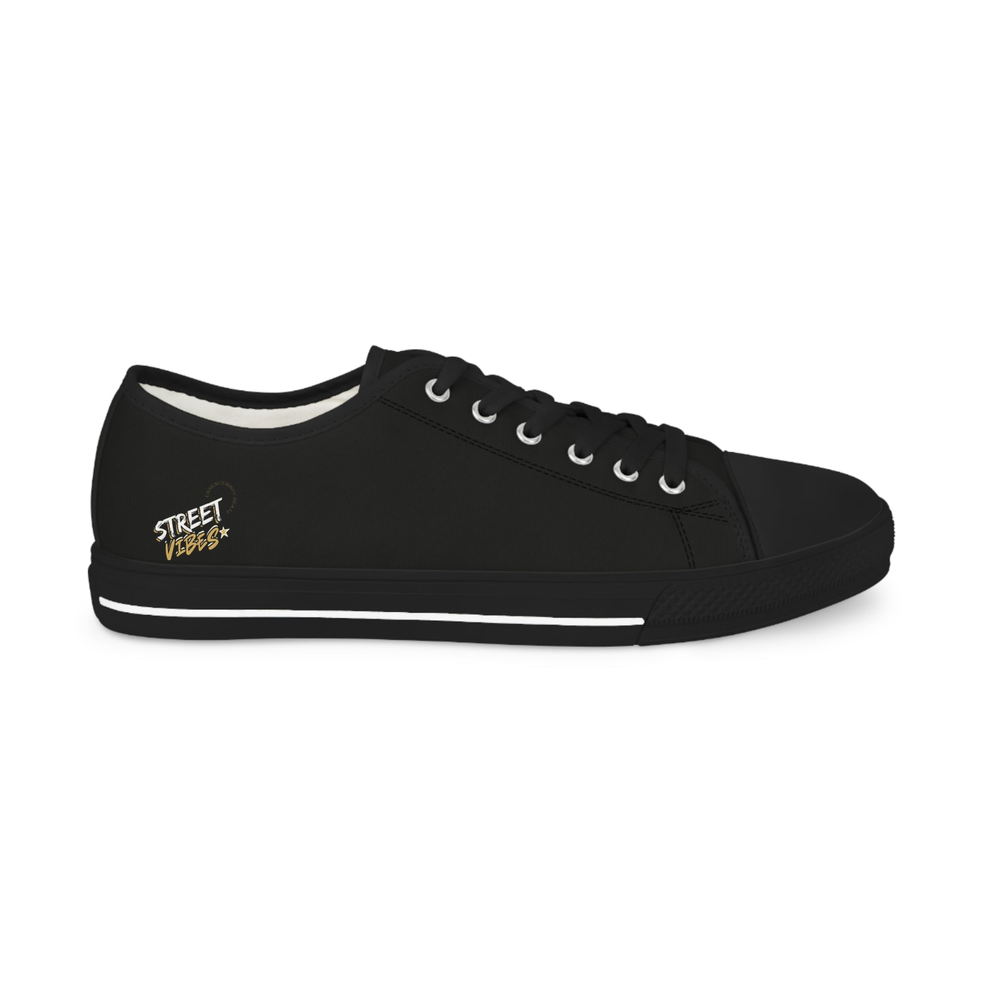 Black Essence Innovation 'Street Vibes' running shoe on a white background
