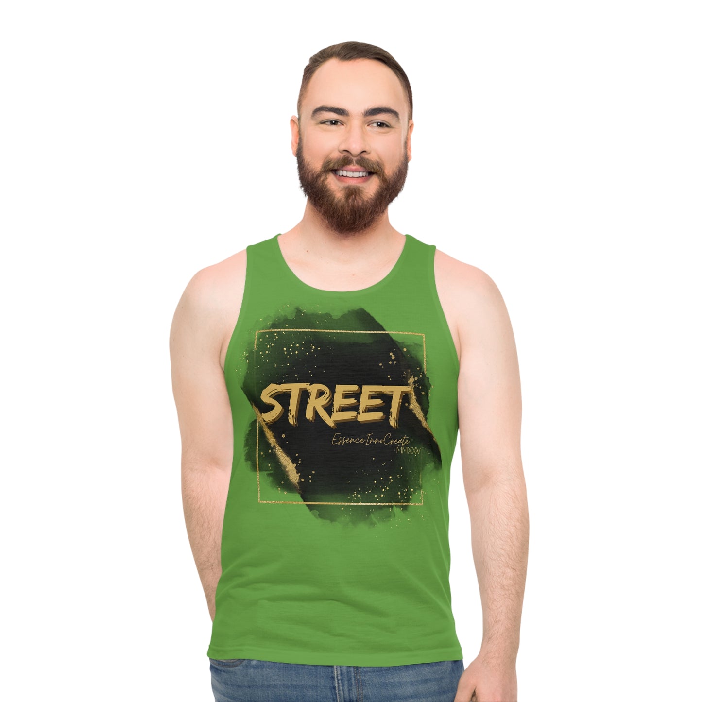 Street Wear Tank XXIV | EssenceInnoCreate | Light Green