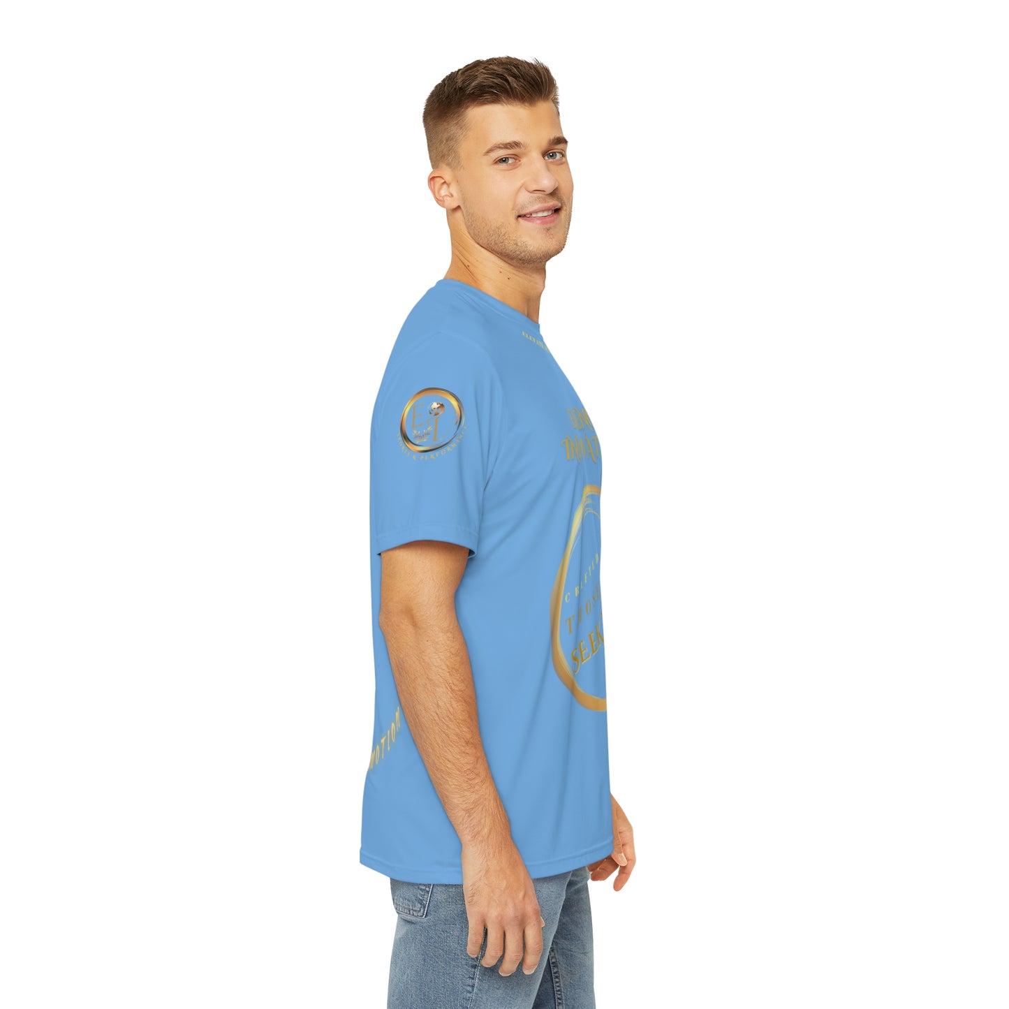 Seek More Power XIV | EI Performance Tee | Light Blue