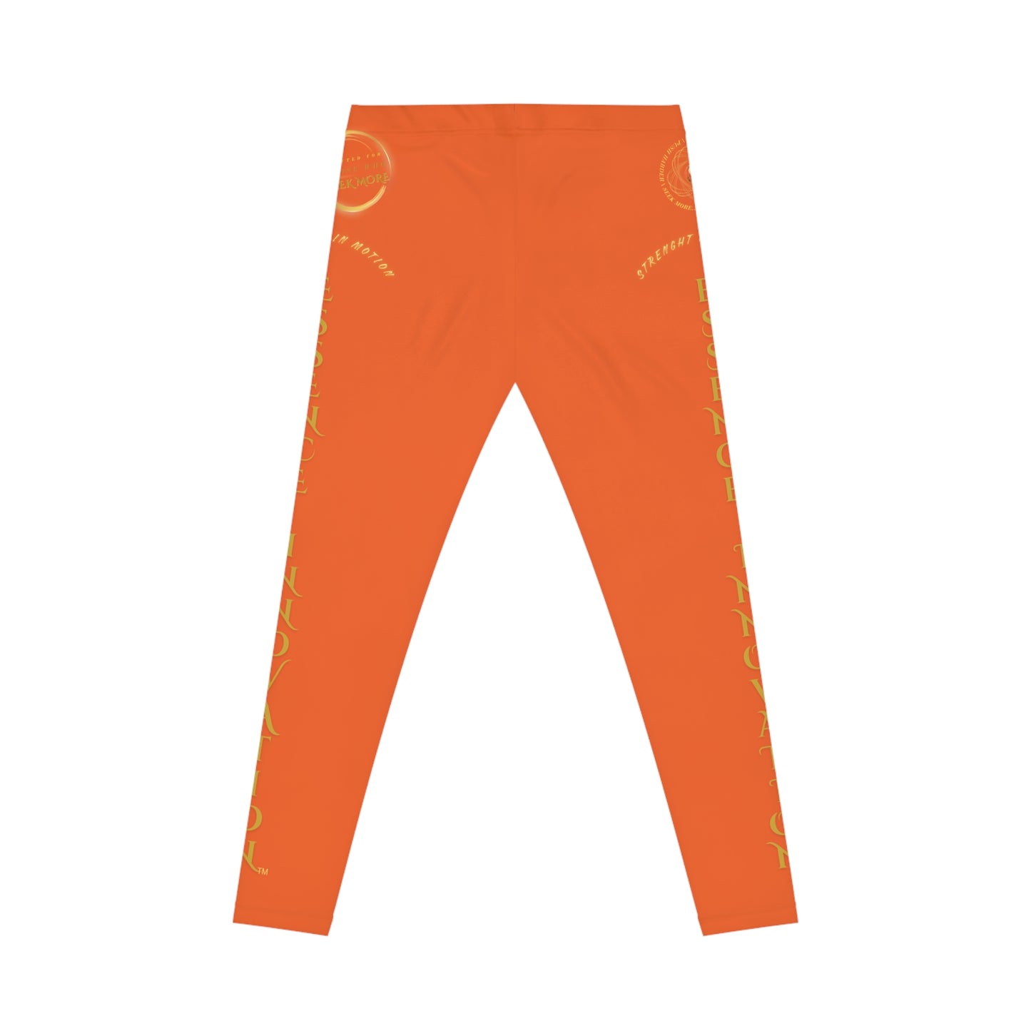 Seek More Premium XI | EI Sports Leggings | Orange