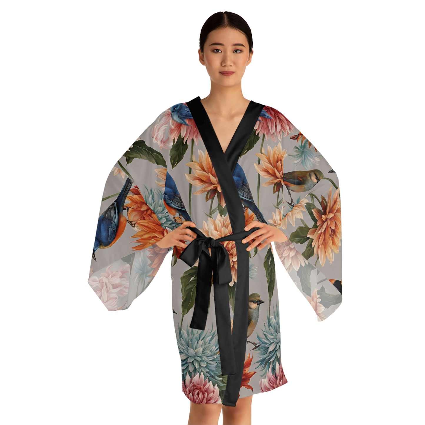 Serenity Garden Kimono Robe | Essence Loungewear