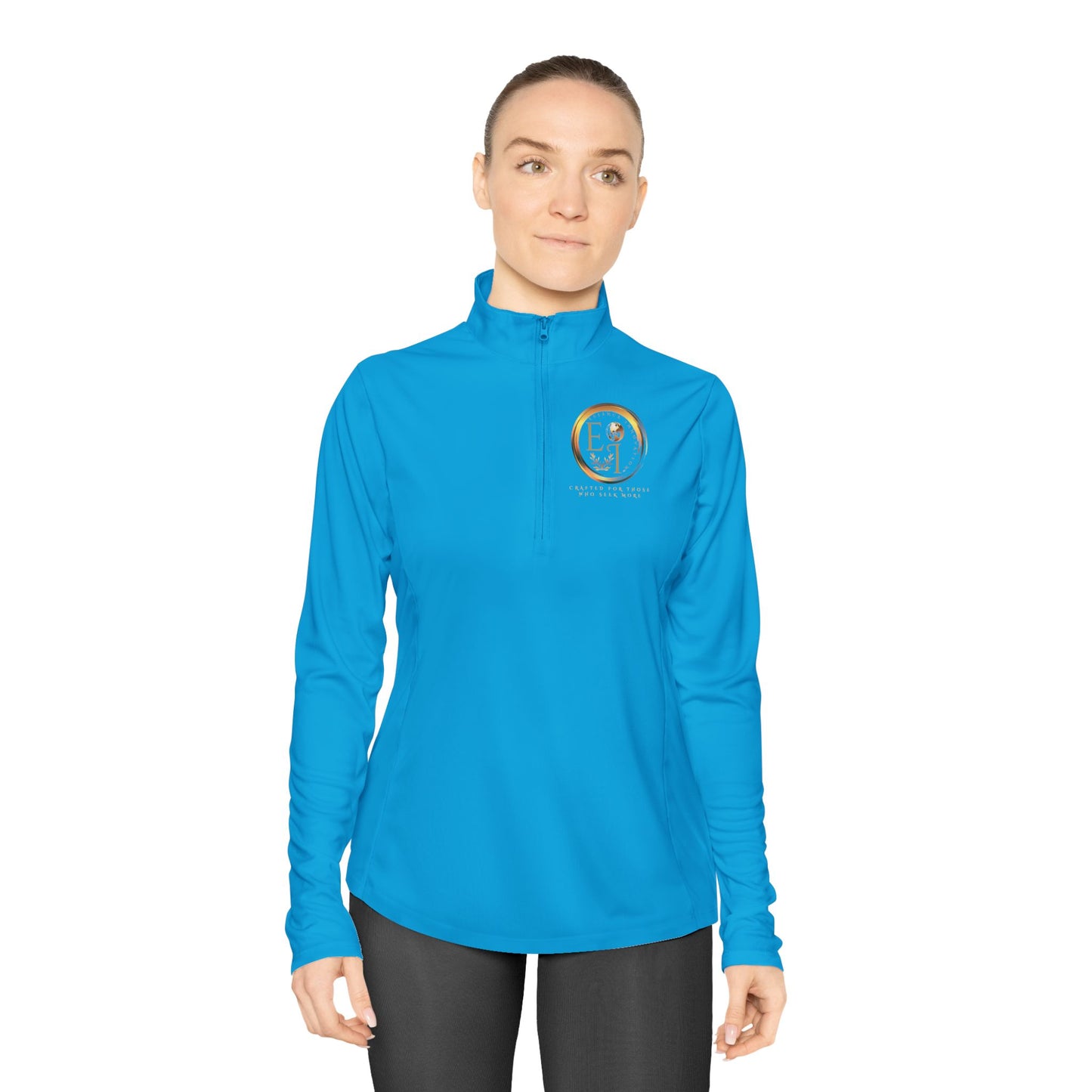 Seek More Performance Pullover | Ladies Quarter-Zip | EI Sports Apparel