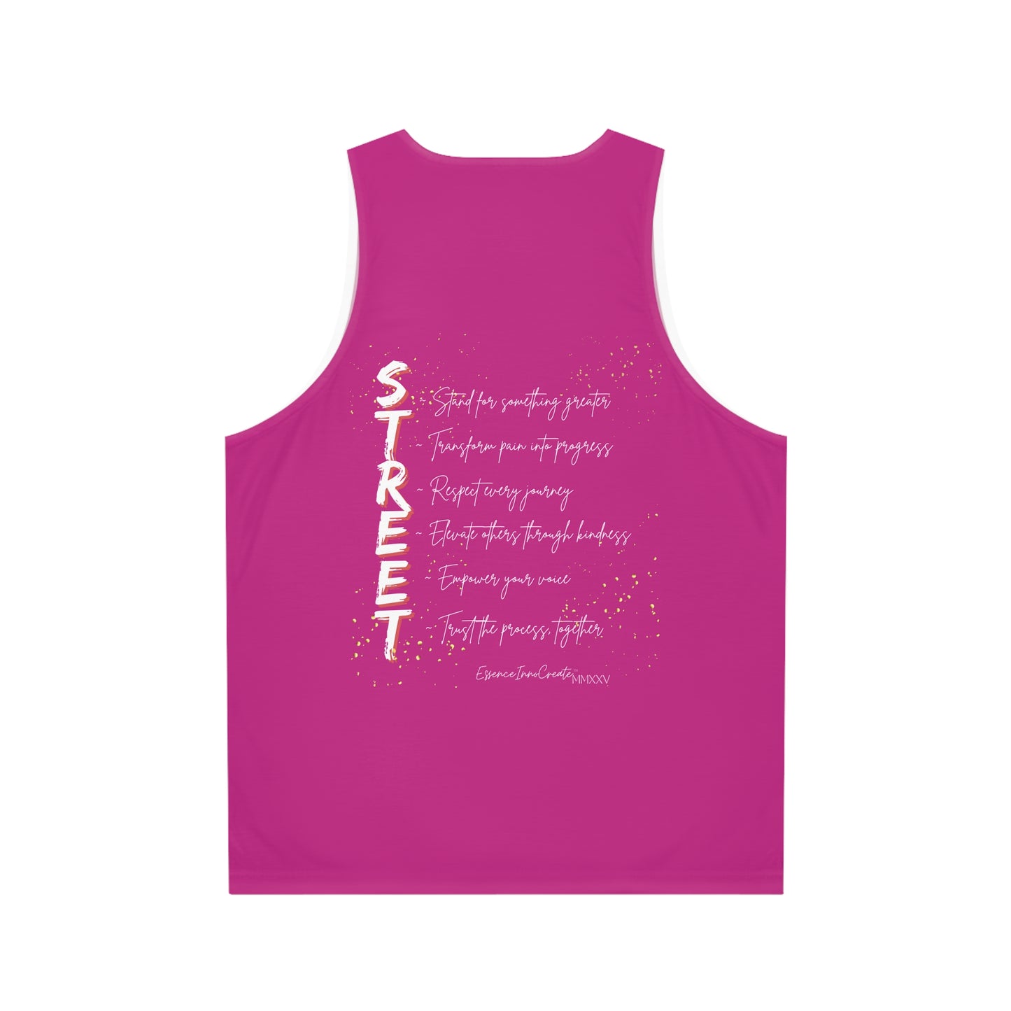 Street Wear Tank XVIII | EssenceInnoCreate | Pink