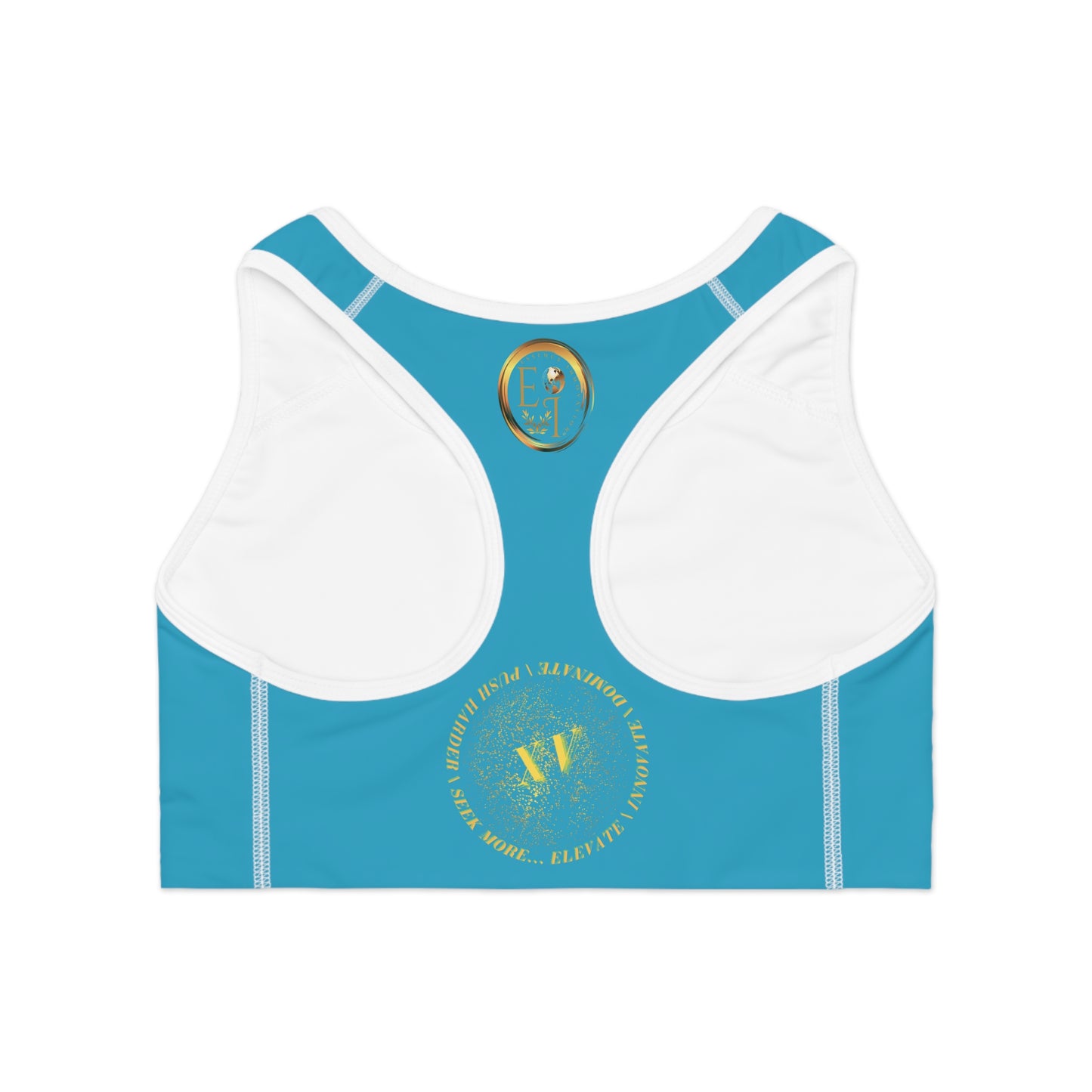 Seek More SB XV | EI Sports Bra | Turquoise