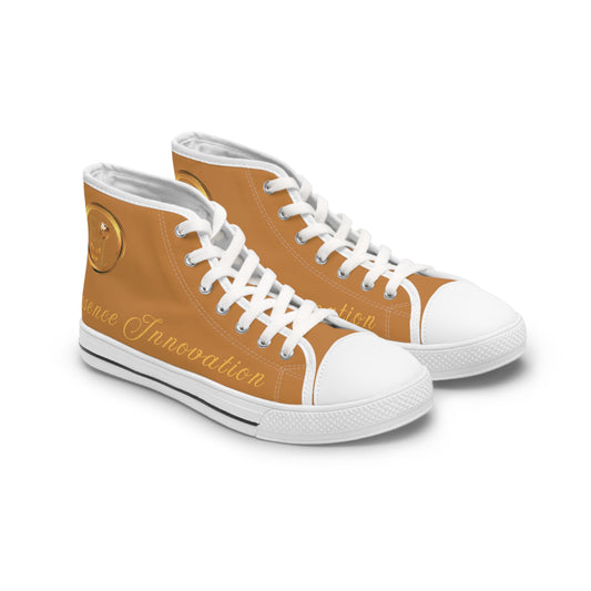 Ladies Essence Innovation Classics | Light Brown | White Sole HighTops