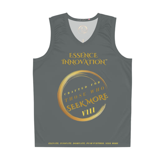 Seek More Dominance VIII | EI Sports Basketball Jersey | Dark Grey