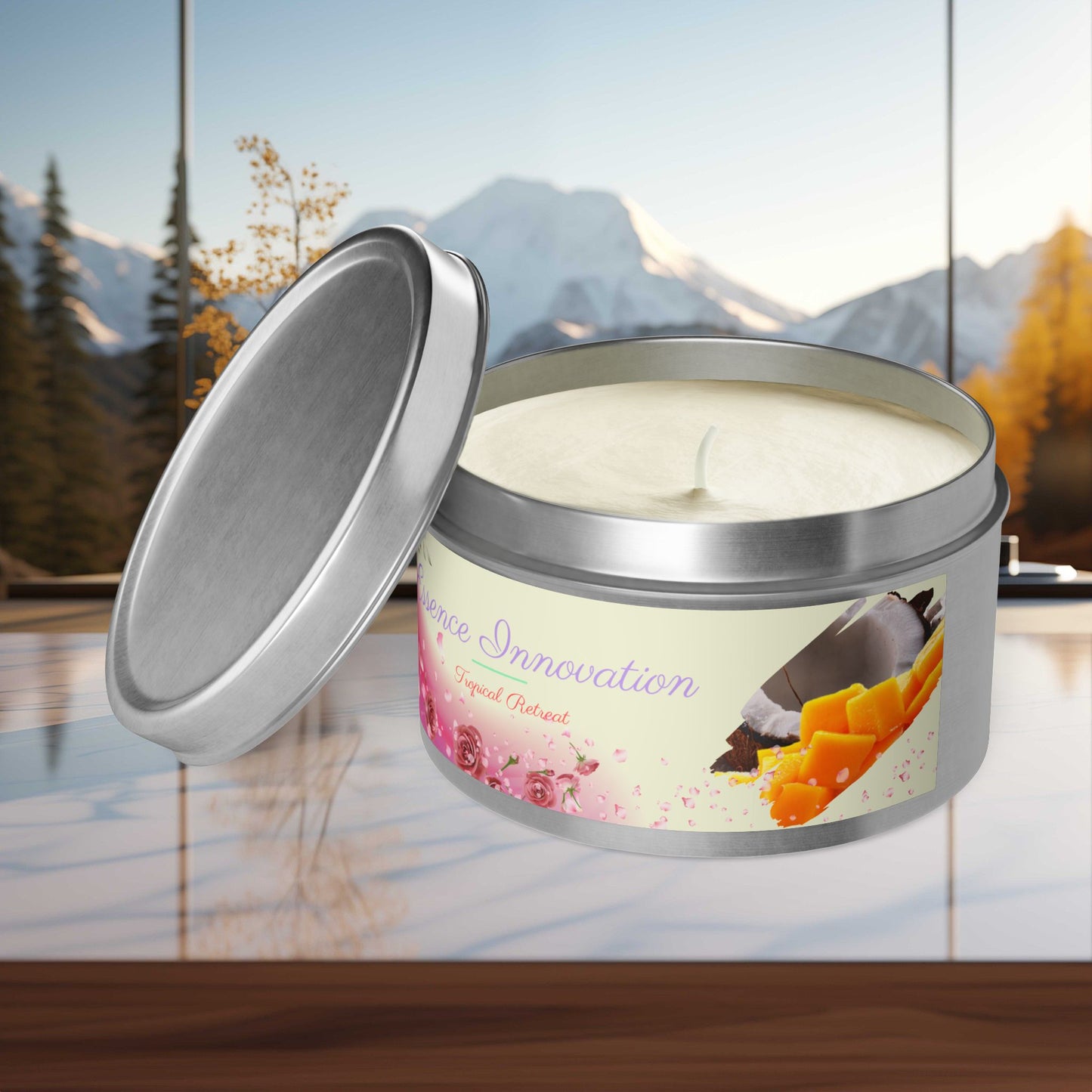 Aroma Retreat Coconut Delight | Tropical Mango Coconut | 4oz, 8oz Tin