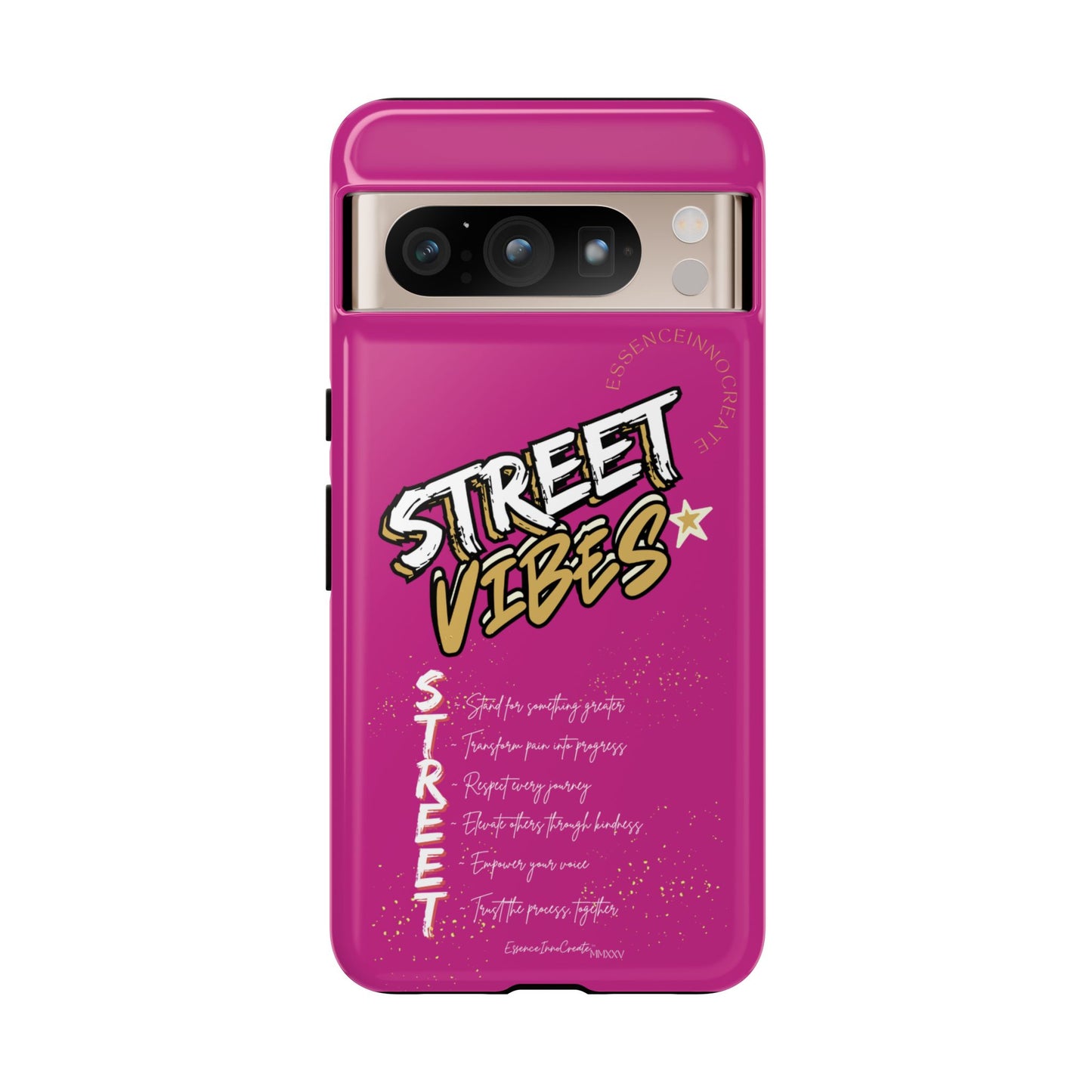 EssenceInnoCreate® Street Vibes Pink Phone Case