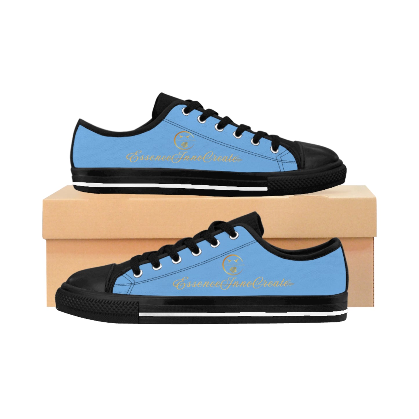 Ladies EssenceInnoCreate Streetwear | LowTop Sneakers | Light Blue