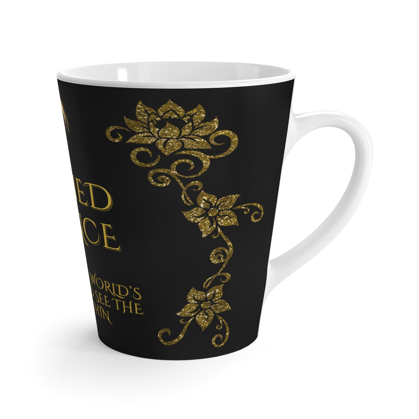 Her Unified Essence Black | Luxury Ceramic Mug 12oz
