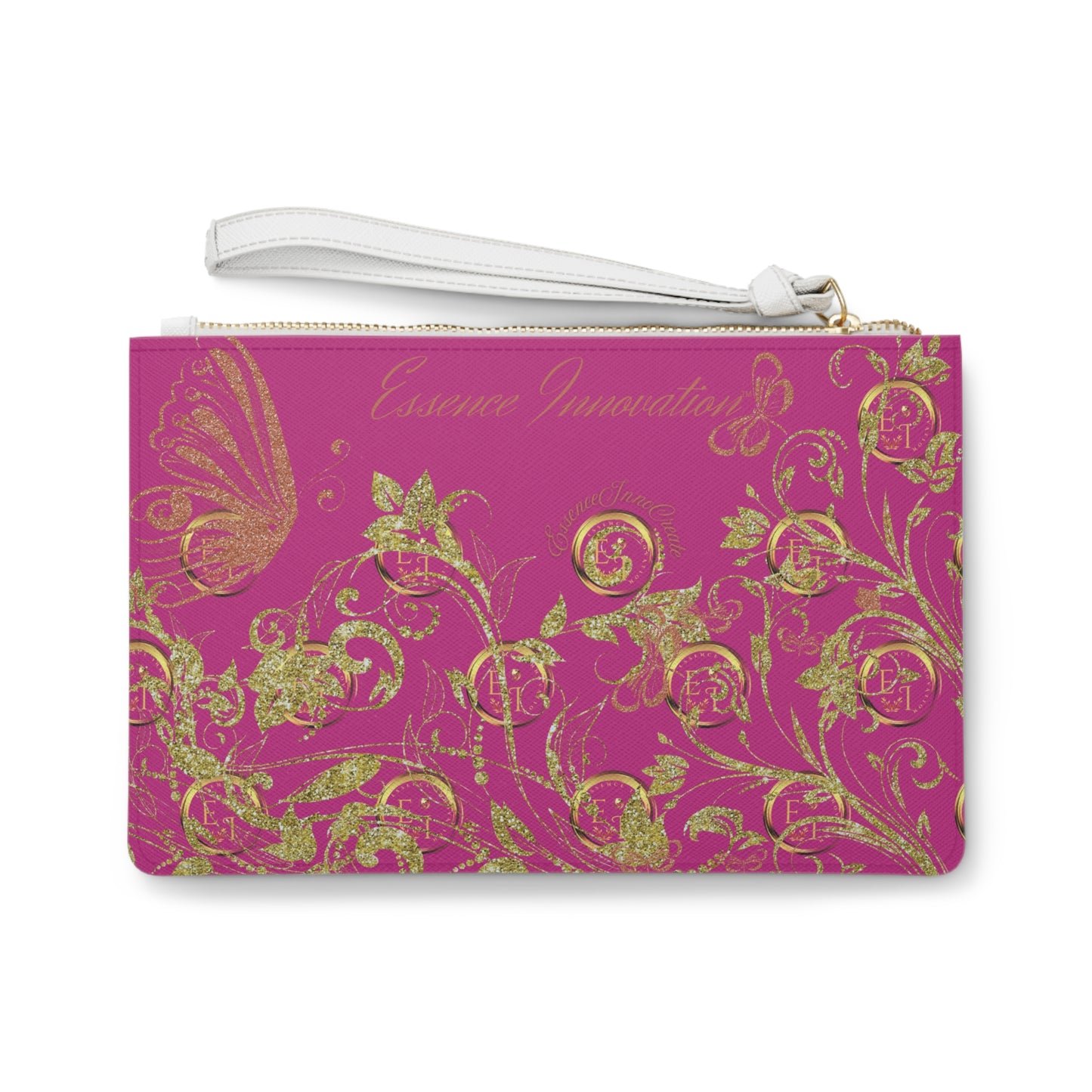 Pink Clutch Bag | EssenceInnoCreate | Bold Accessories