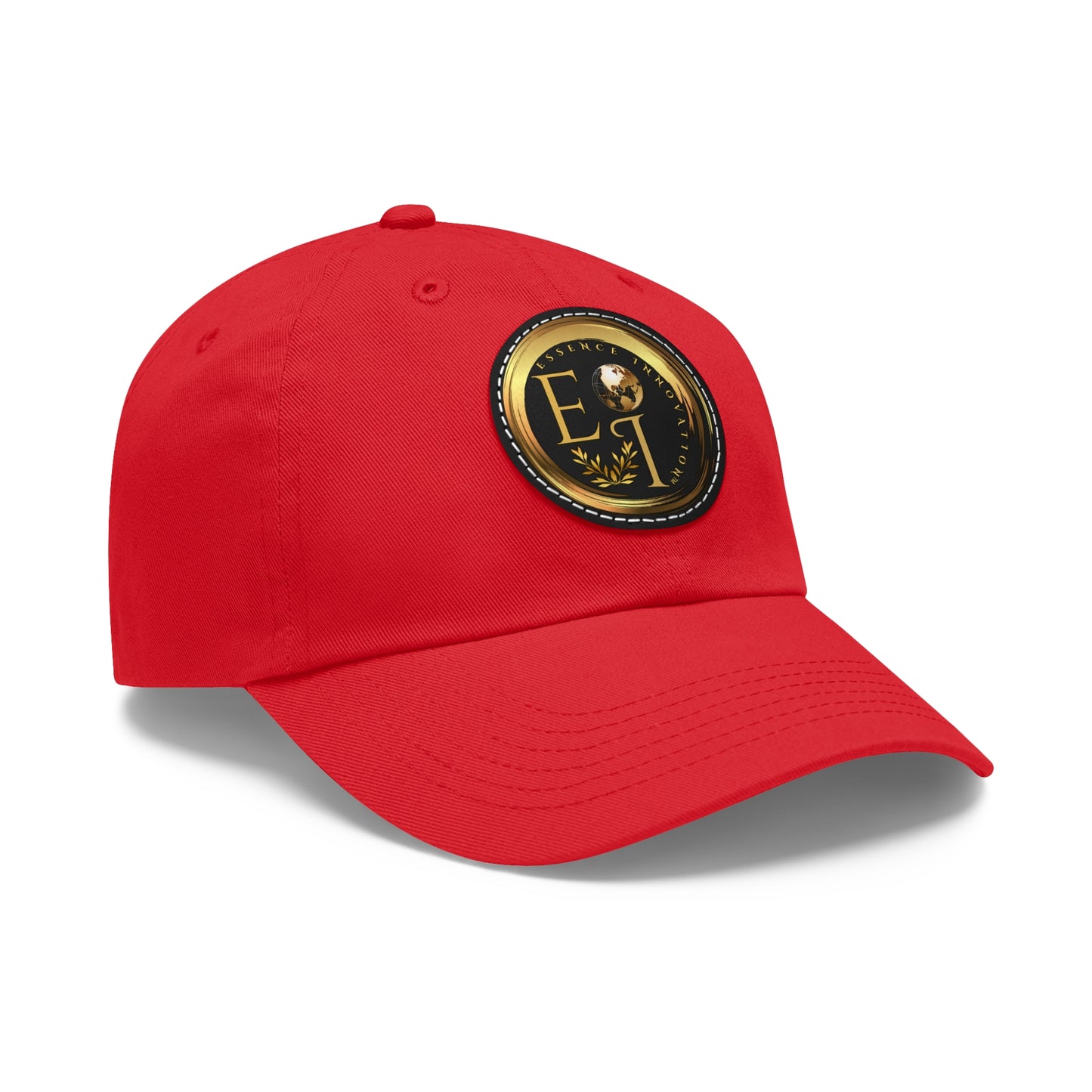 Dad Hat with Leather Patch – 6 Colors | Essence Innovation