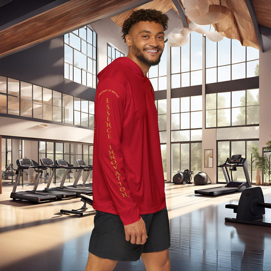 Seek More Momentum X | EI Sports Hoodie | Dark Red