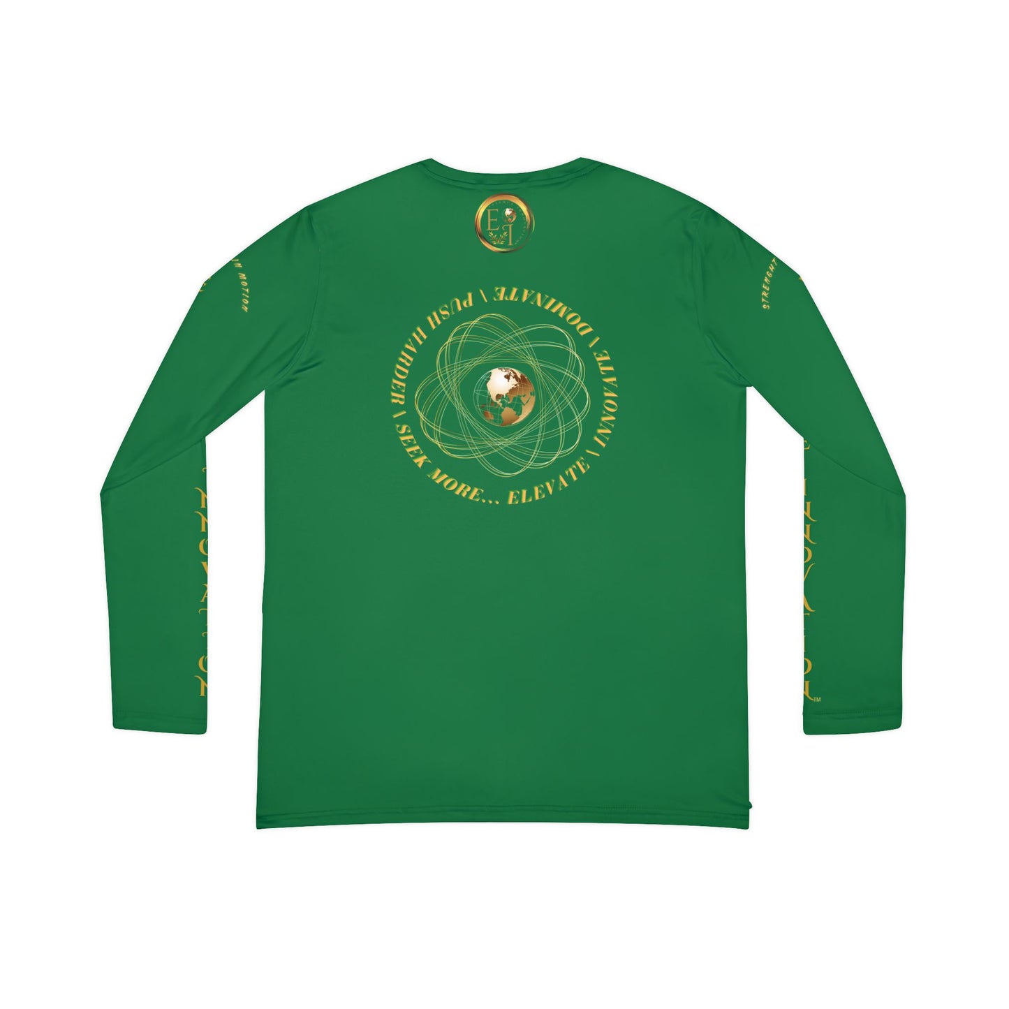 Seek More Performance XII | EI Sports LS V-Neck | Dark Green