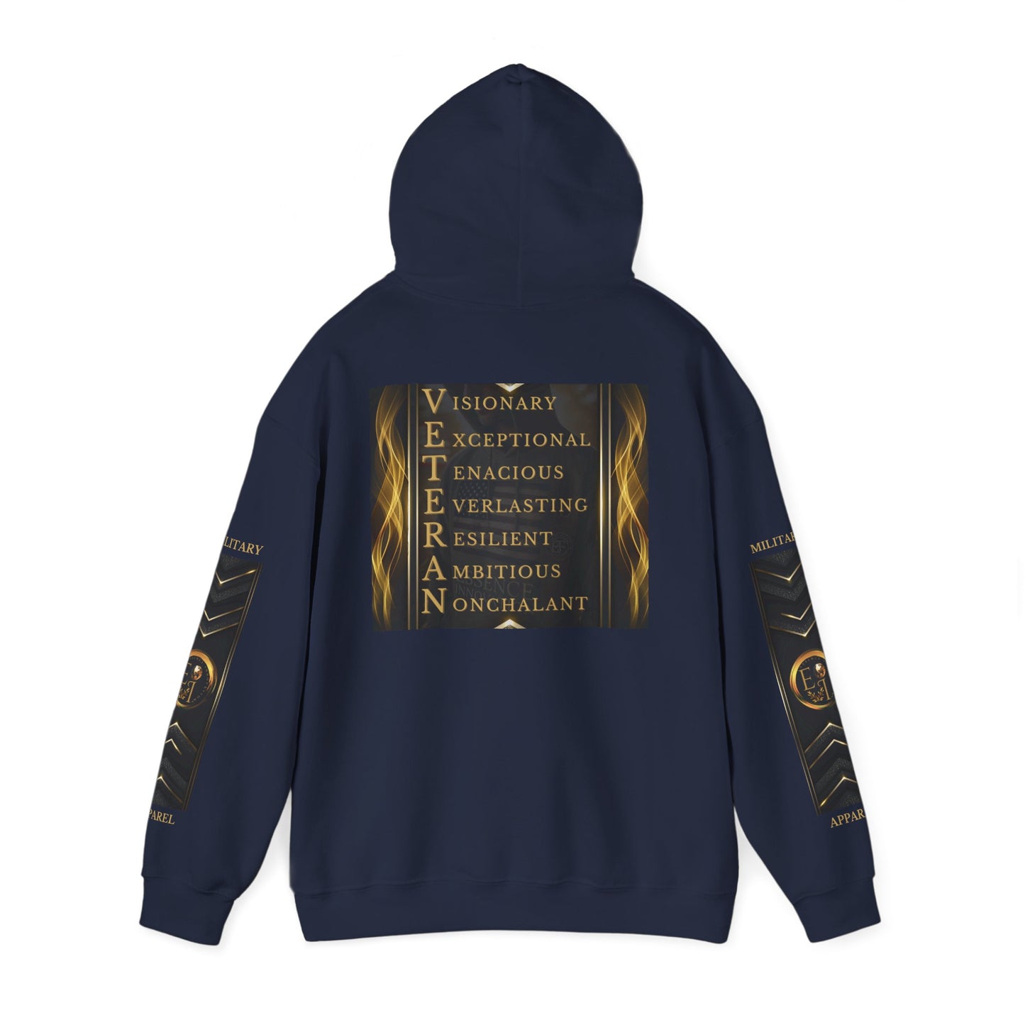 Leader Veteran Qualities Hoodie | Military Tribute