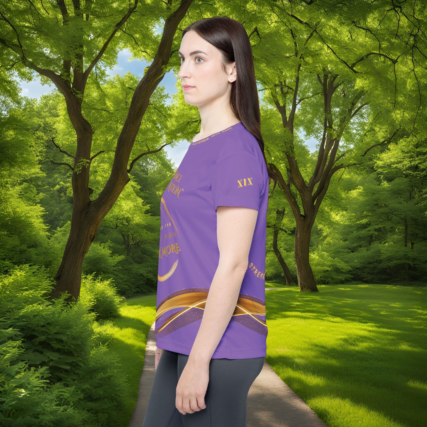 Seek More Luxe~J XIX | EI Sports Performance Jersey | Light Purple