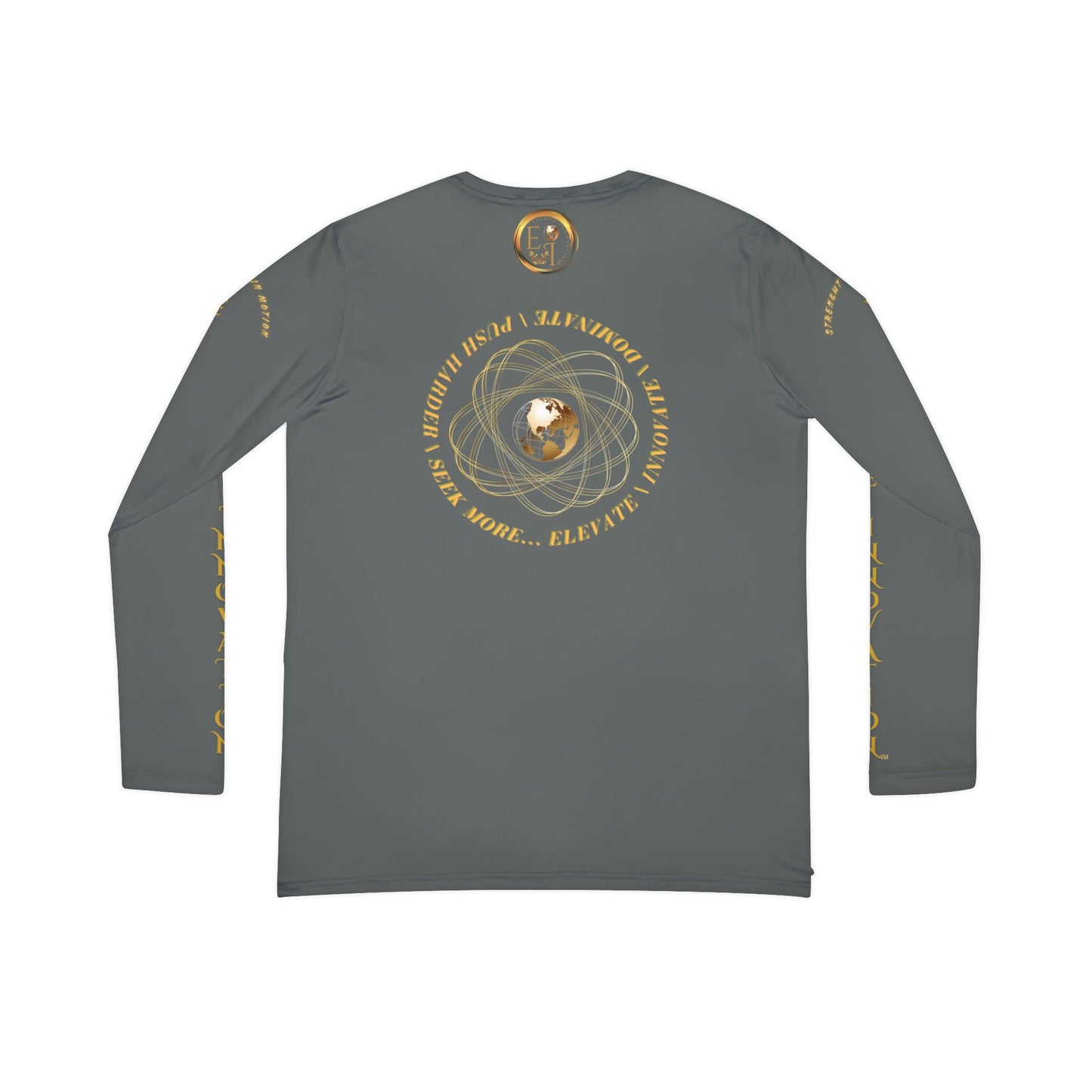 Seek More Performance VIII | EI Sports LS V-Neck | Dark Grey