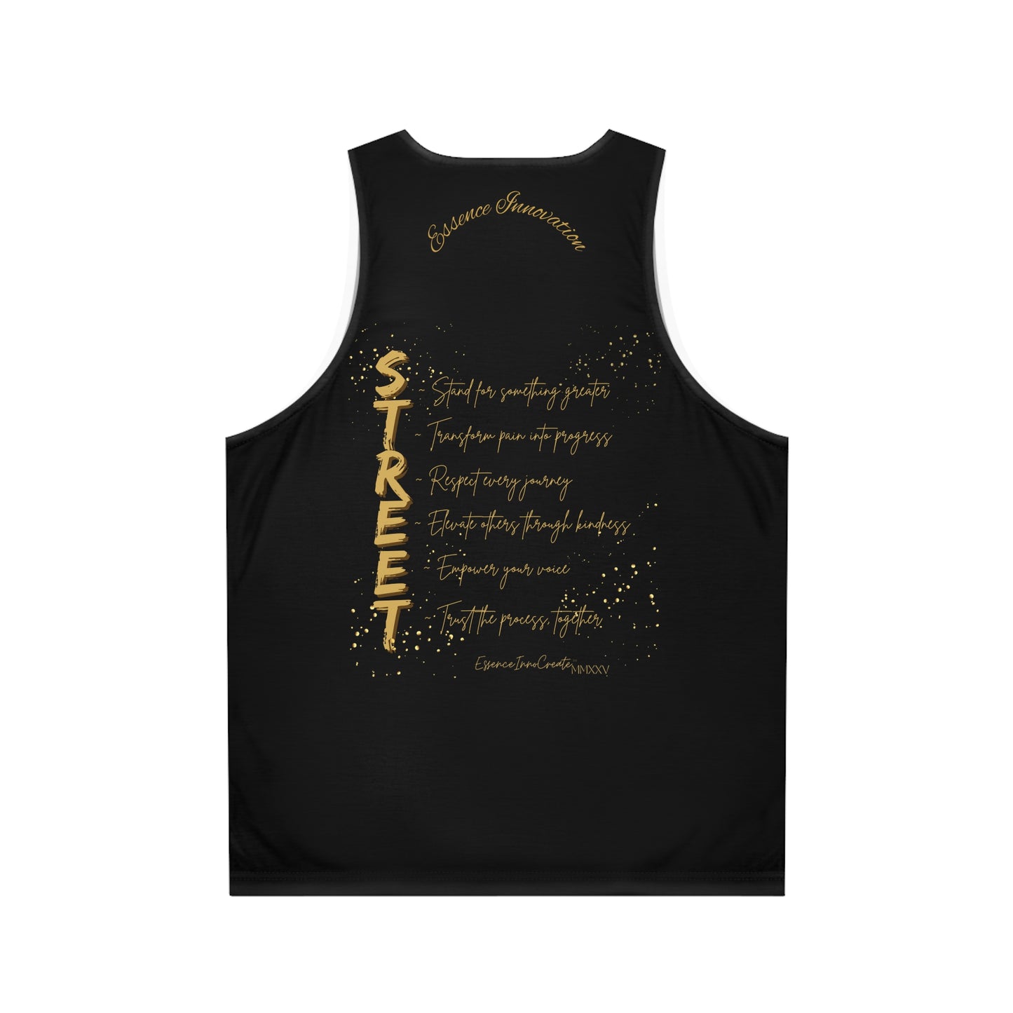 Street Wear Tank VII | EssenceInnoCreate | Black