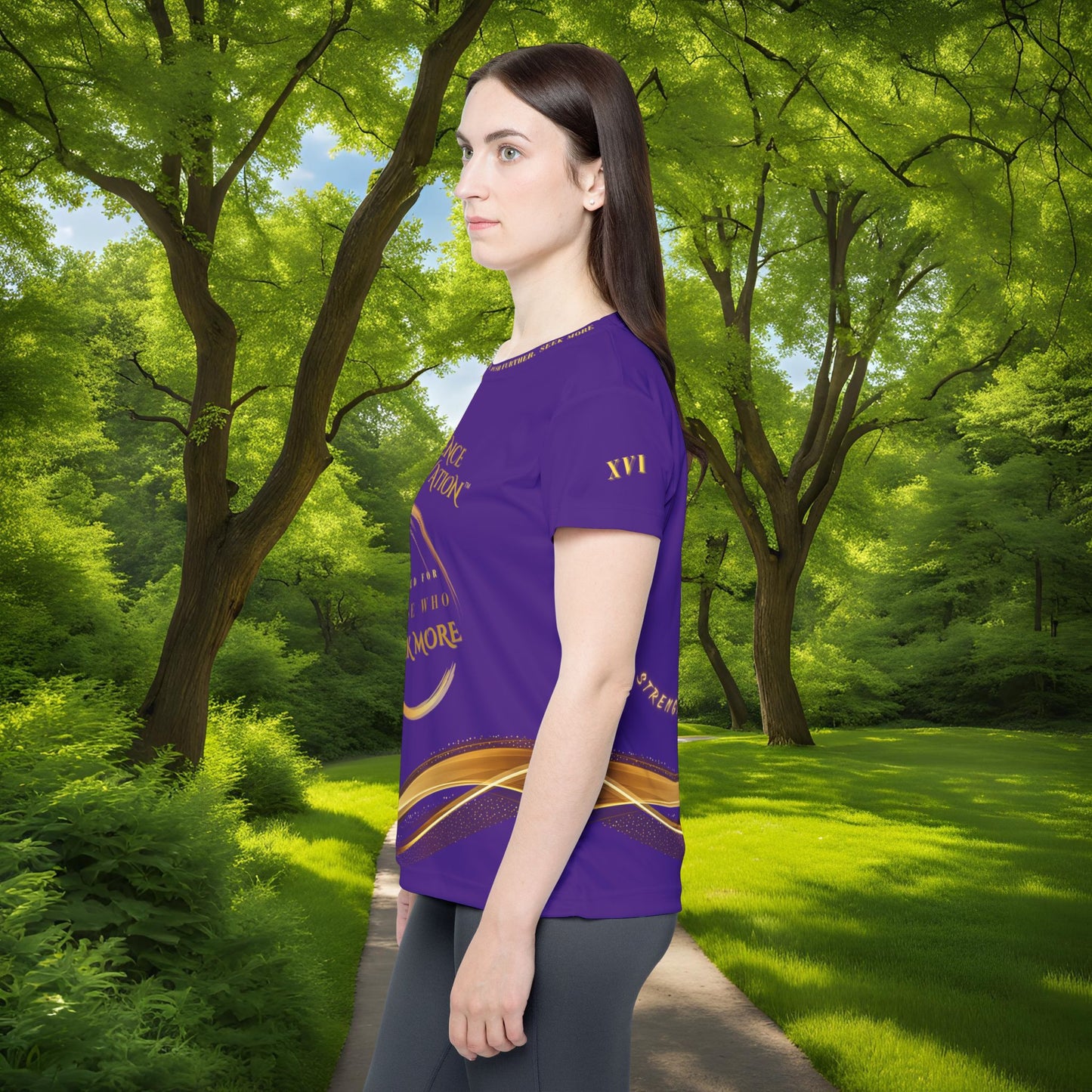 Seek More Luxe~J XVI | EI Sports Performance Jersey | Purple