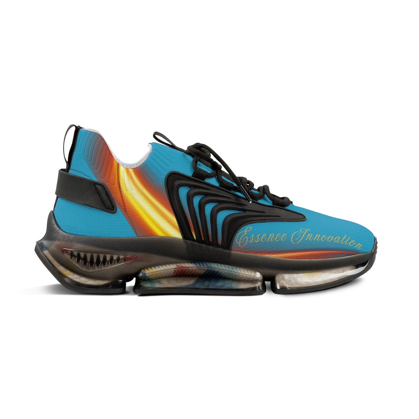 Turquoise Trendsetter Flame Black | Men’s Performance Sneakers | Black Sole