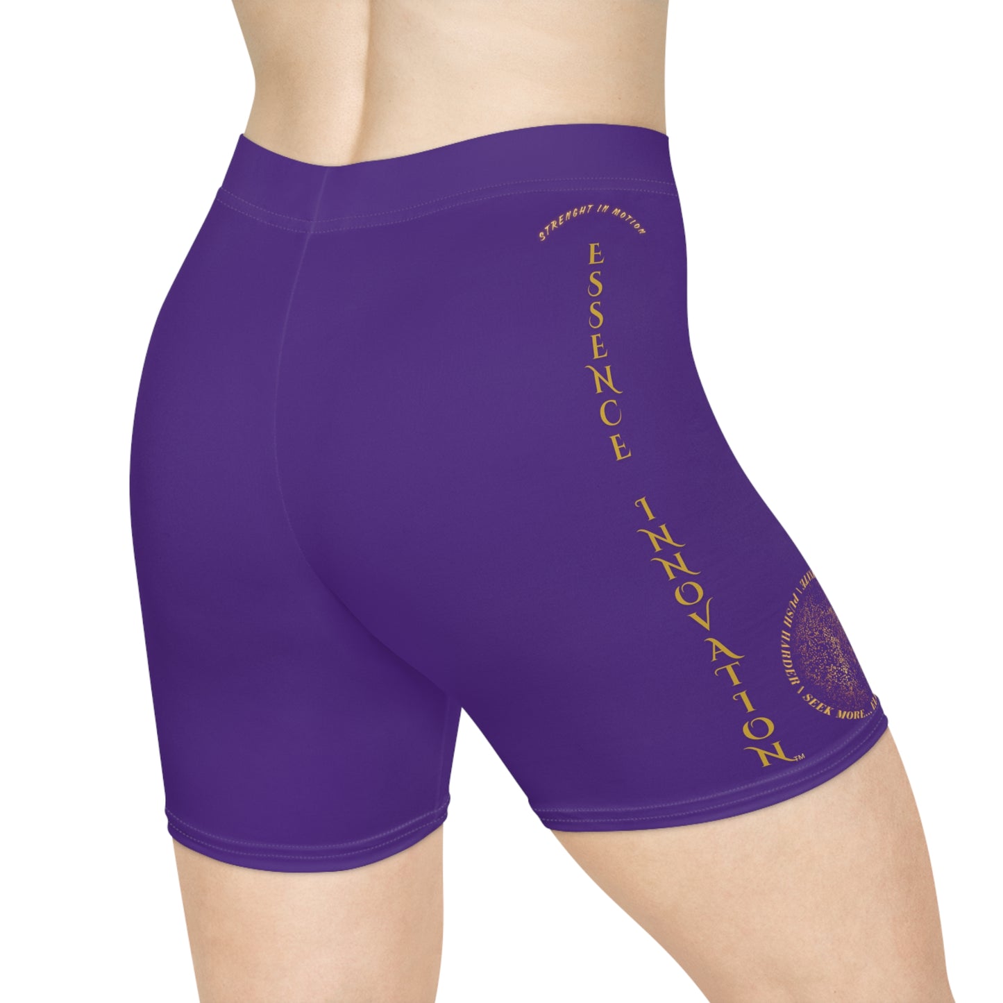 Seek More BS XVI | EI Sports Biker Shorts | Purple