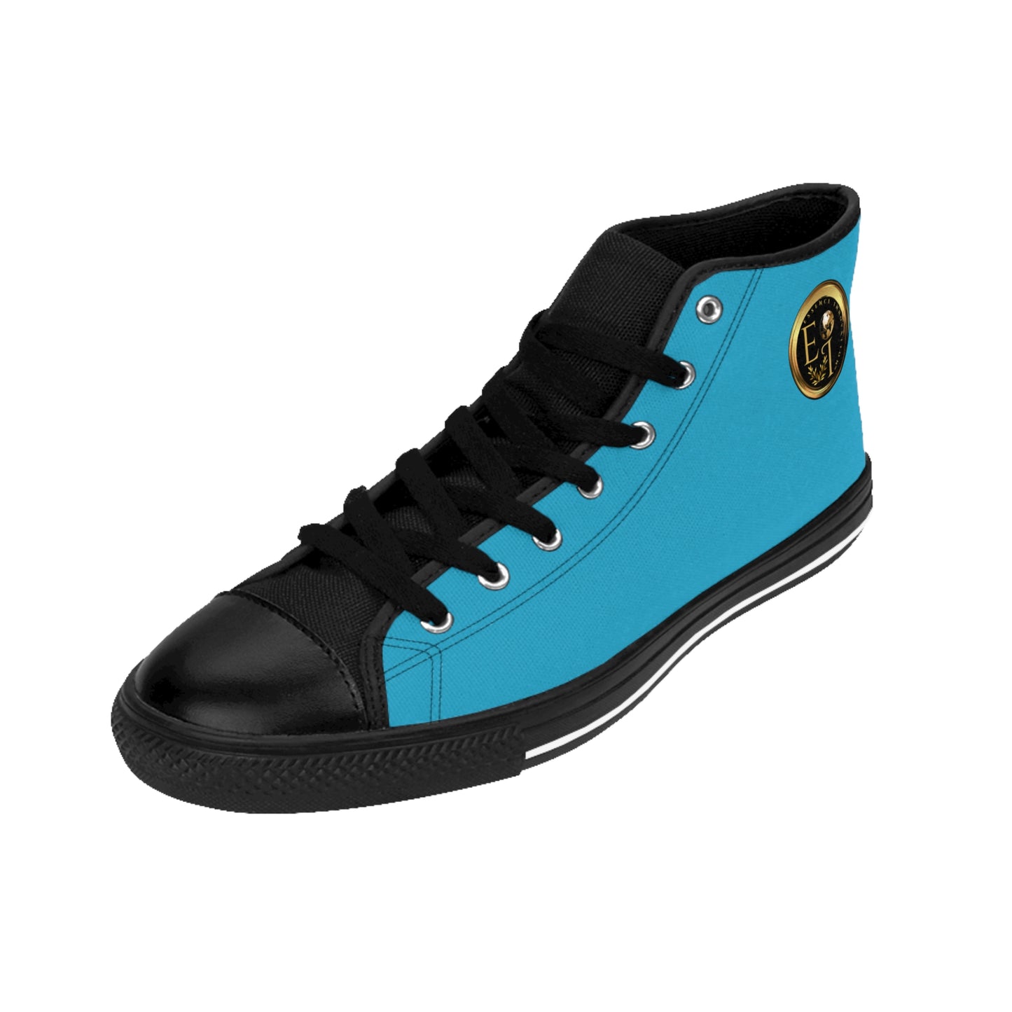 Essence Innovation Mens Streetwear | HighTop Sneakers | Turquoise