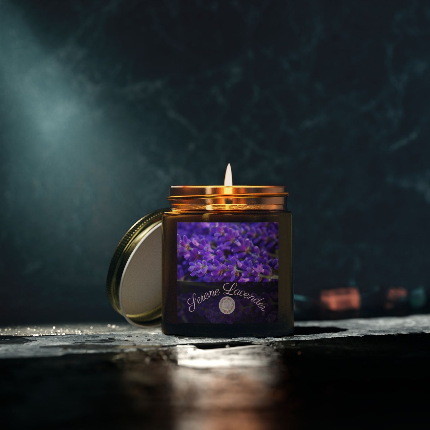 Fragrant Flower | Serene Candle – Lavender | 4oz, 9oz