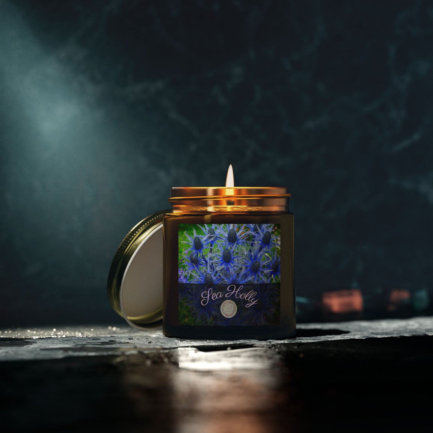 Fragrant Flower | Tidesong Candle | Sea Holly | 4oz, 9oz