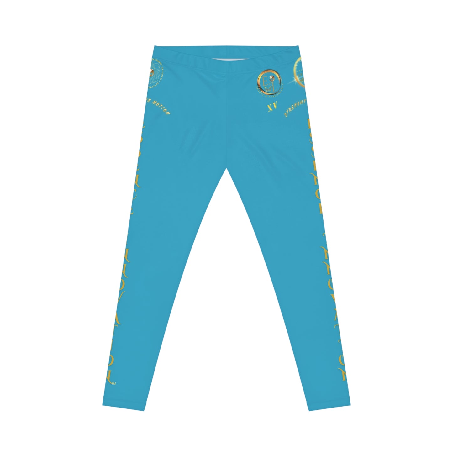 Seek More Premium XV | EI Sports Leggings | Turquoise
