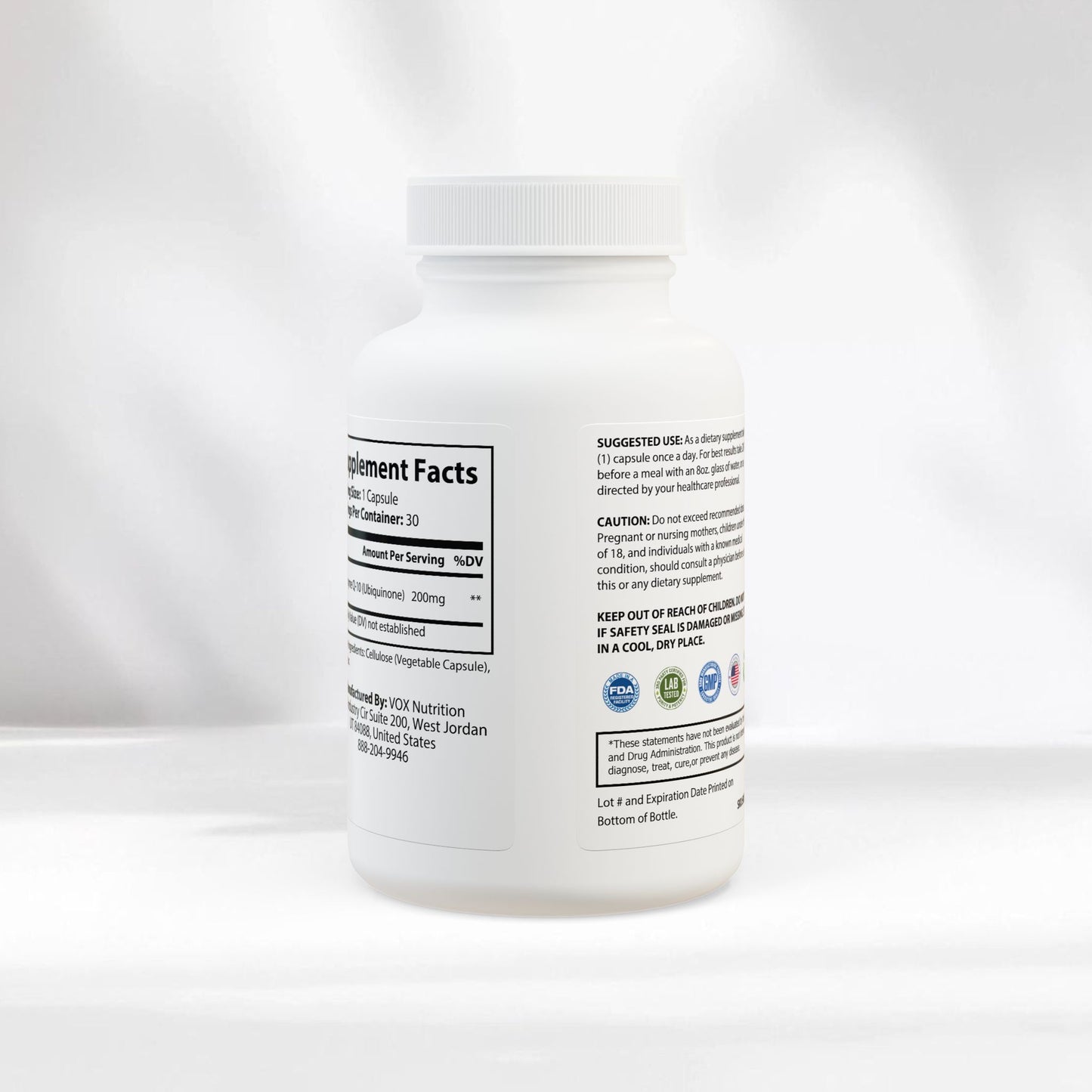 EI CoQ10 Supplement | Antioxidant & Energy Support | 30 Capsules