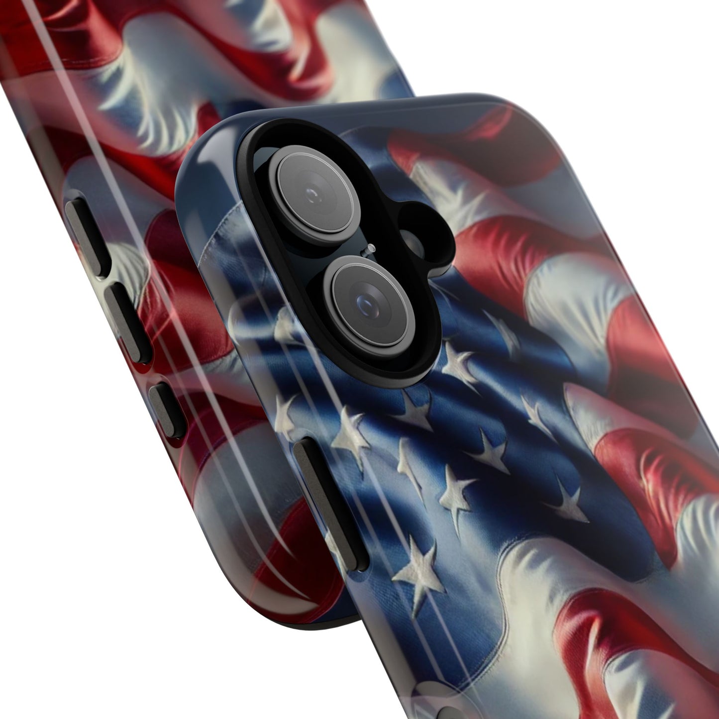 EssenceInnoCreate® Patriotic Phone Case, American Flag Design