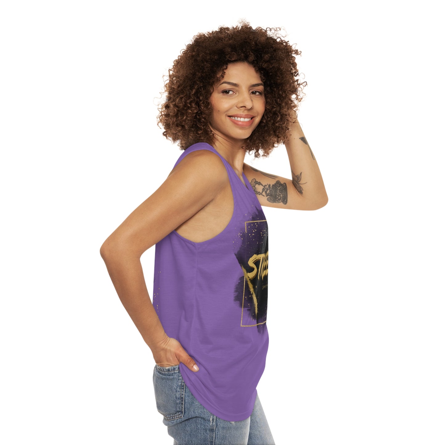 Street Wear Tank XIX | EssenceInnoCreate | Soft Purple