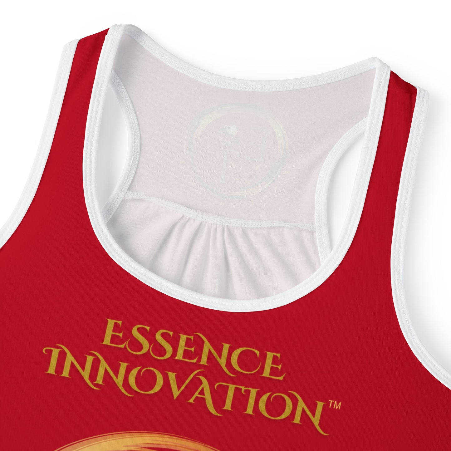 Seek More Luxe~T X | EI Sports Racerback Tank | Dark Red