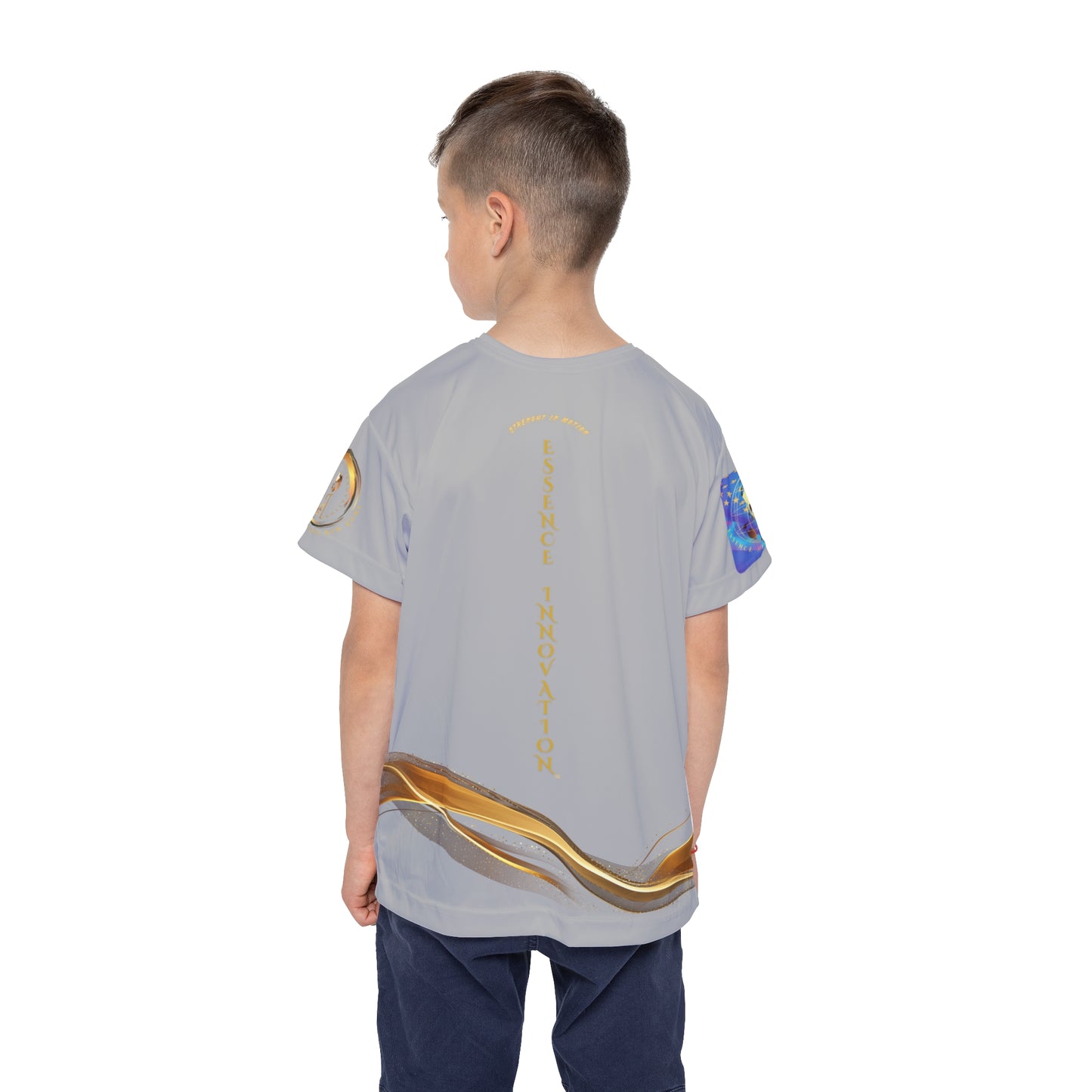 Essence Elite Youth LVIII | Elite Sports Jersey | Boys Light Grey