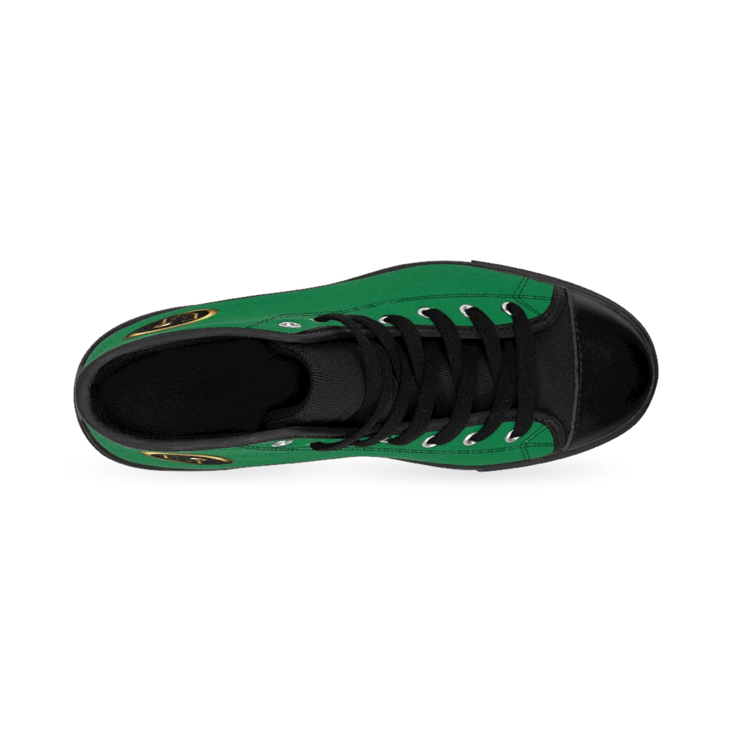 Mens Classic HighTops XII | Black Sole | Dark Green