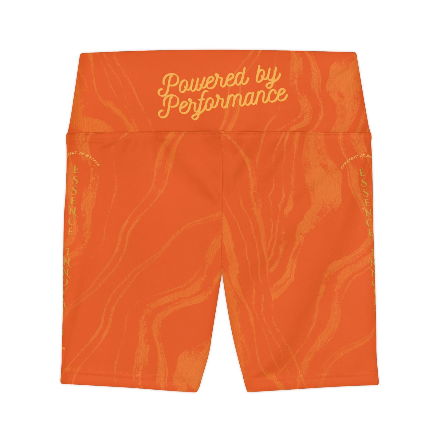 Seek More WSS XI | EI Sports Workout Shorts Striped | Orange