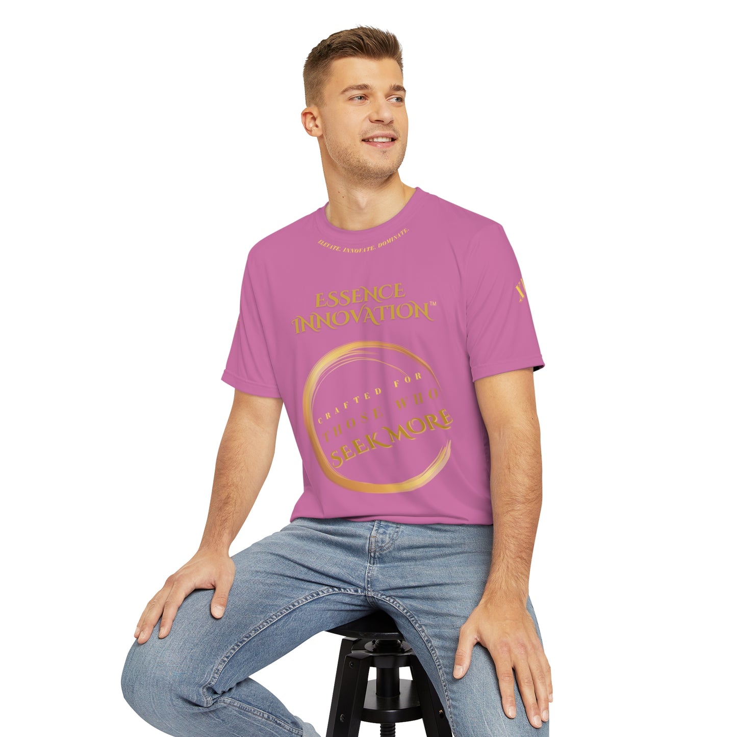 Seek More Power XVII | EI Performance Tee | Light Pink