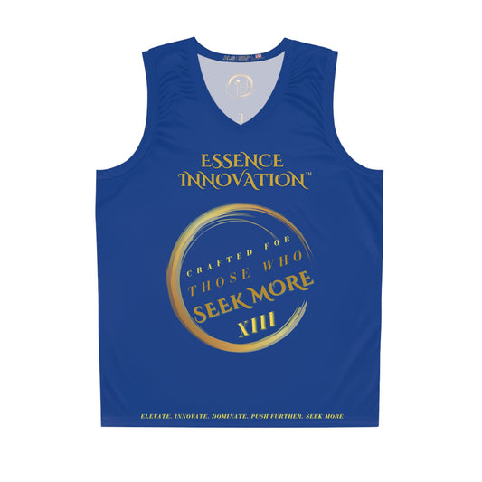 Seek More Dominance XIII | EI Sports Basketball Jersey | Dark Blue