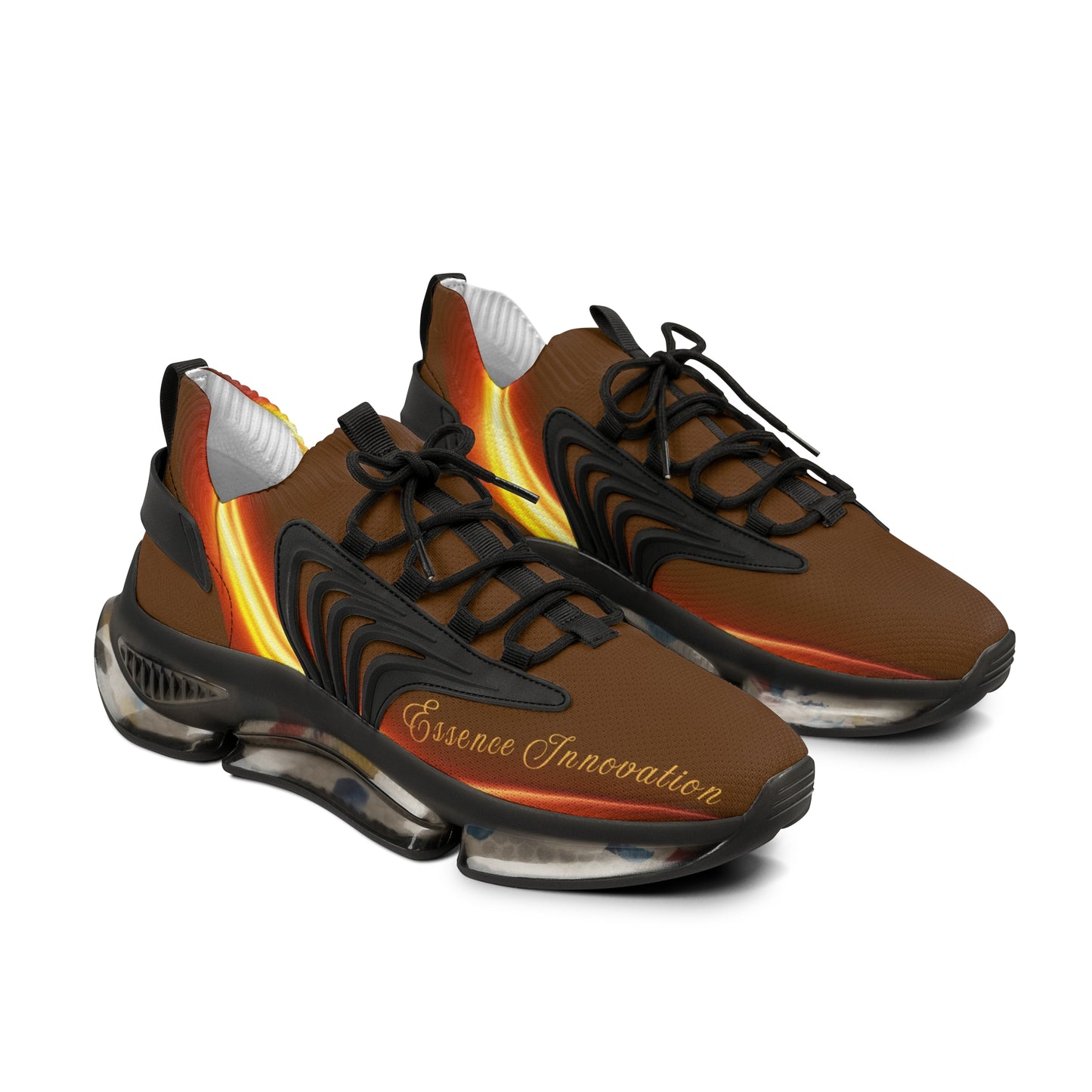 Brown Trendsetter Flame Black | Men’s Performance Sneakers | Black Sole