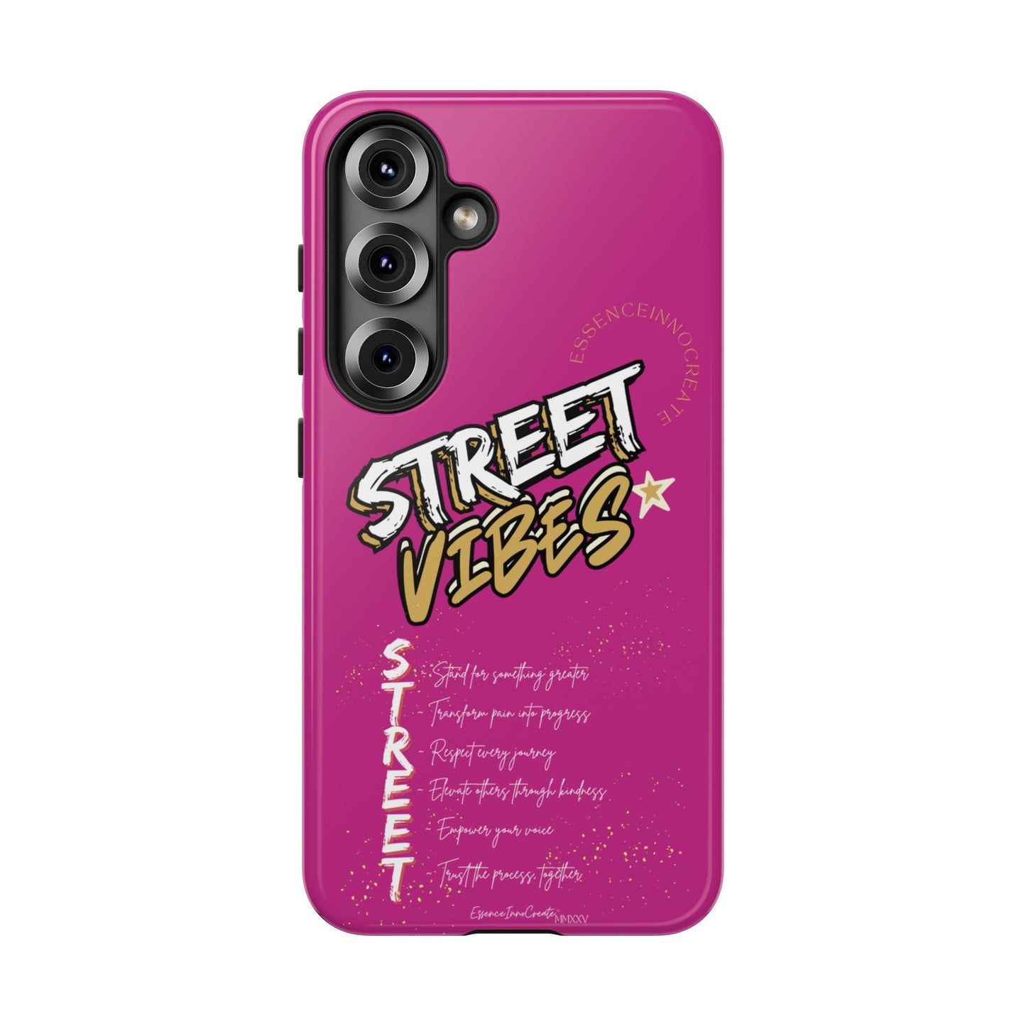 EssenceInnoCreate® Street Vibes Pink Phone Case